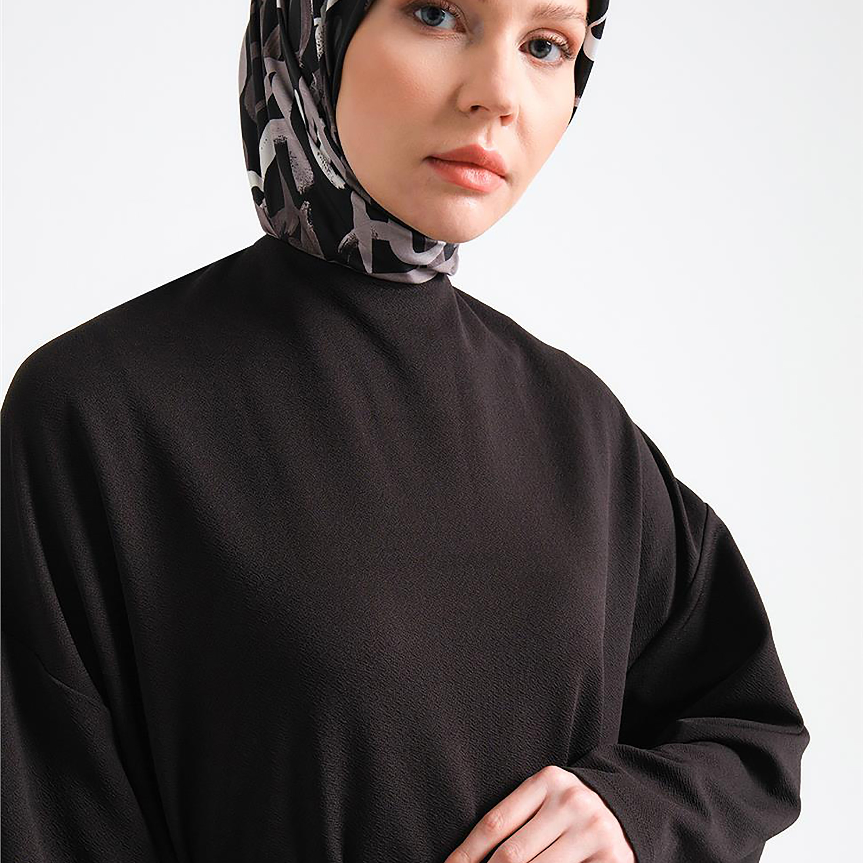 فستان Armine نسائي طويل على شكل حرف A وأكمام مطاطية-women-clothing-dresses-image-11