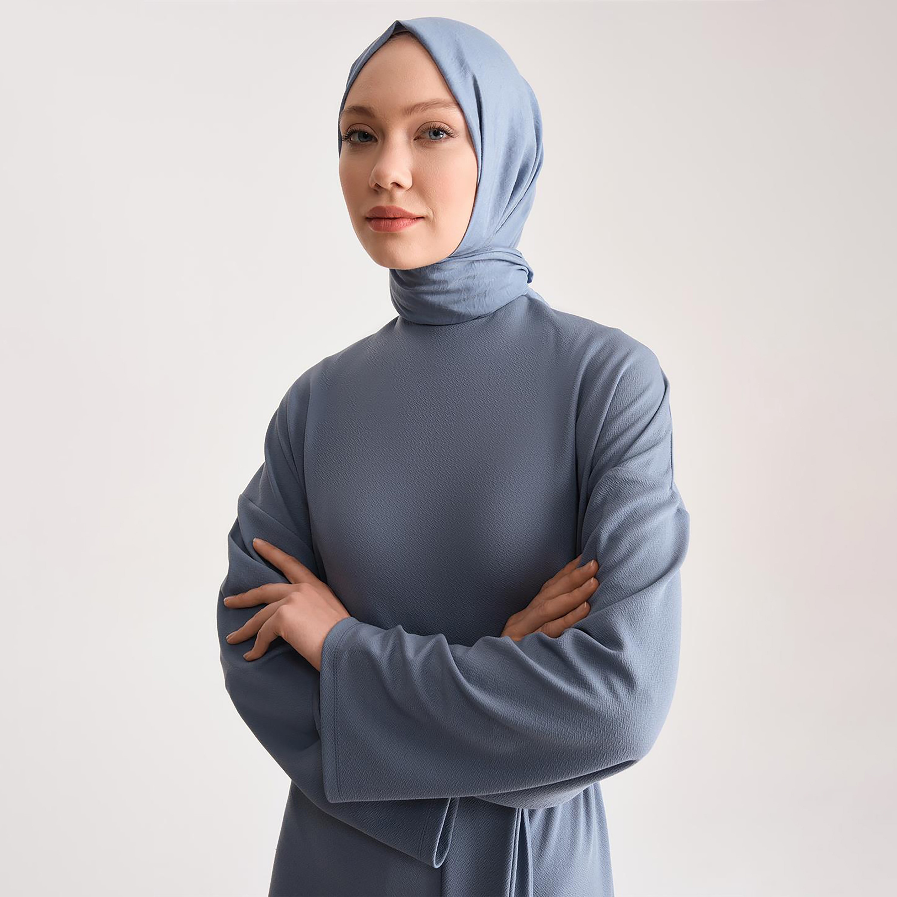 فستان Armine نسائي طويل على شكل حرف A وأكمام مطاطية-women-clothing-dresses-image-6