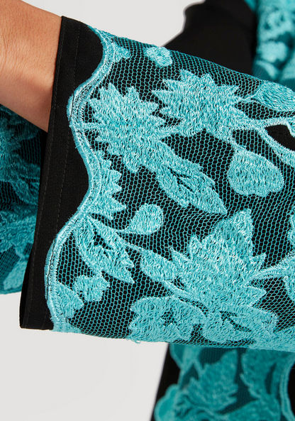 Abayas Embroidered A-line Abaya
