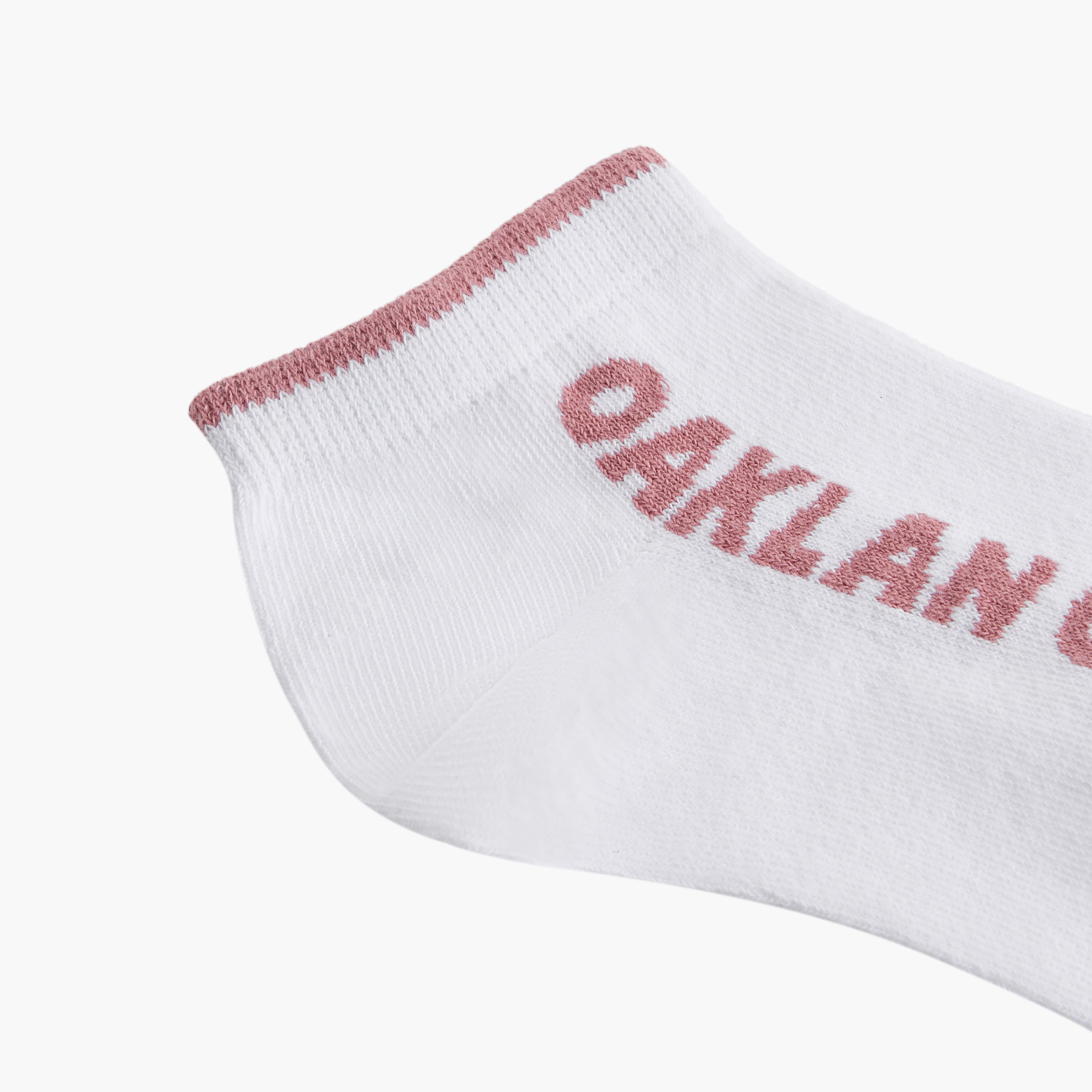 Oaklan by Shoexpress Logo Detail Ankle Length Socks - Set of 5-women-socksandstockings-image-5