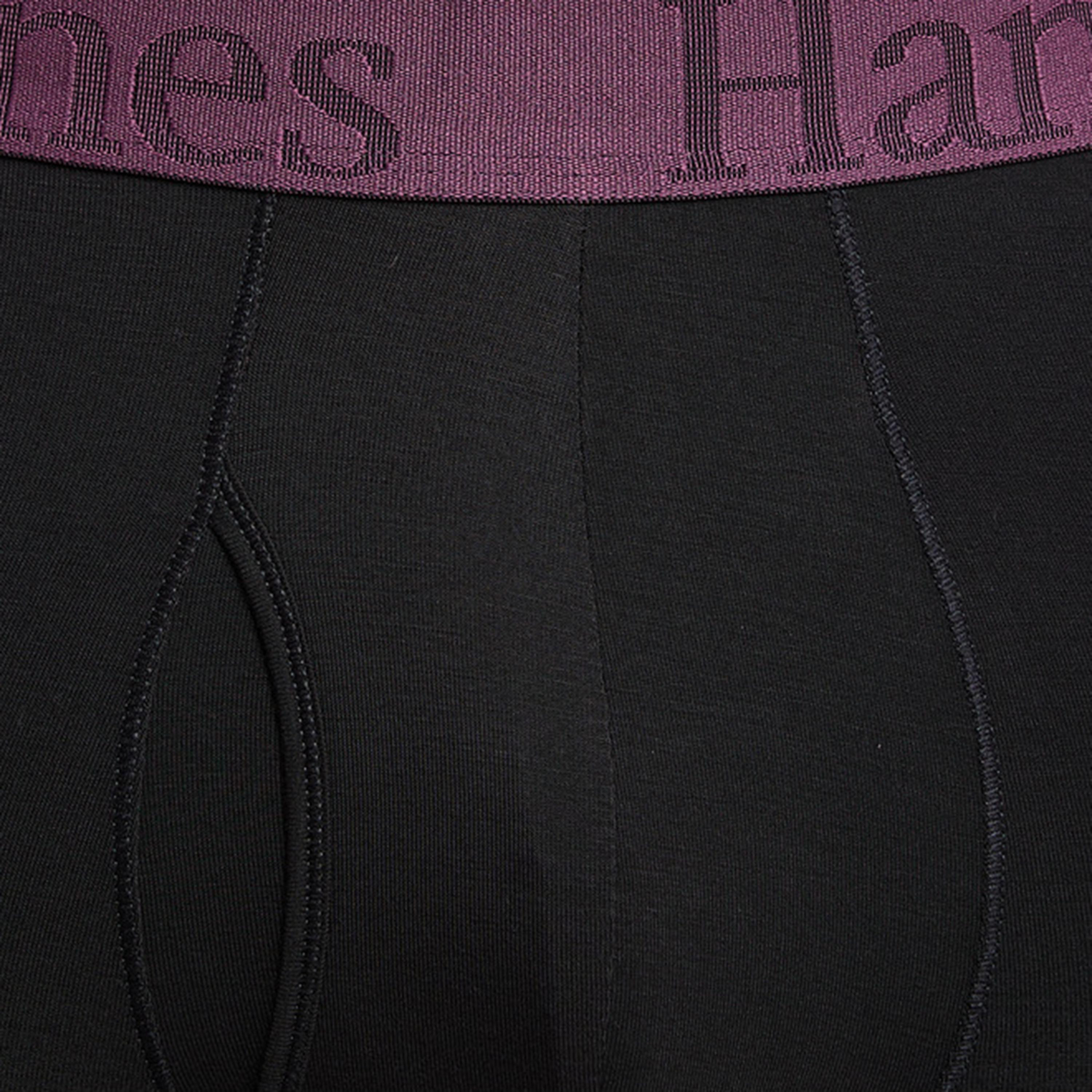 Hanes Assorted Pack of 3 Brand Print Waistband Men's Boxer Briefs-men-clothing-innerwear-underwear-image-7
