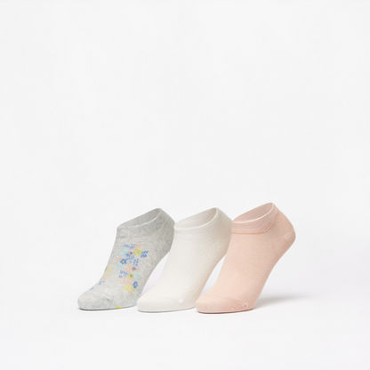 Assorted Ankle Length Socks - Set of 3