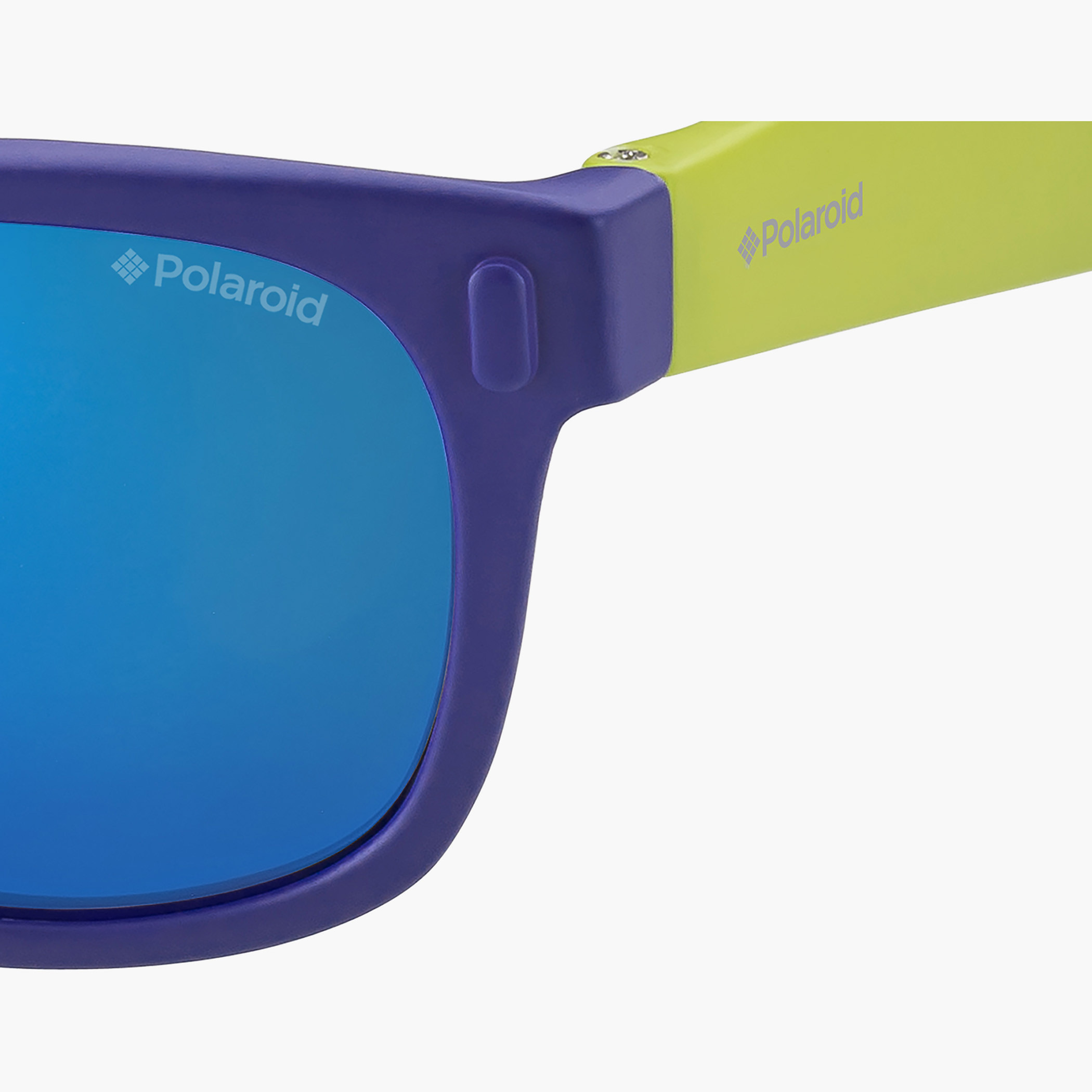 نظارة شمسية و مربعة من بولارويد بعدسات ذات حافة كاملة بلون رمادي-girls-accessories-sunglasses-image-9