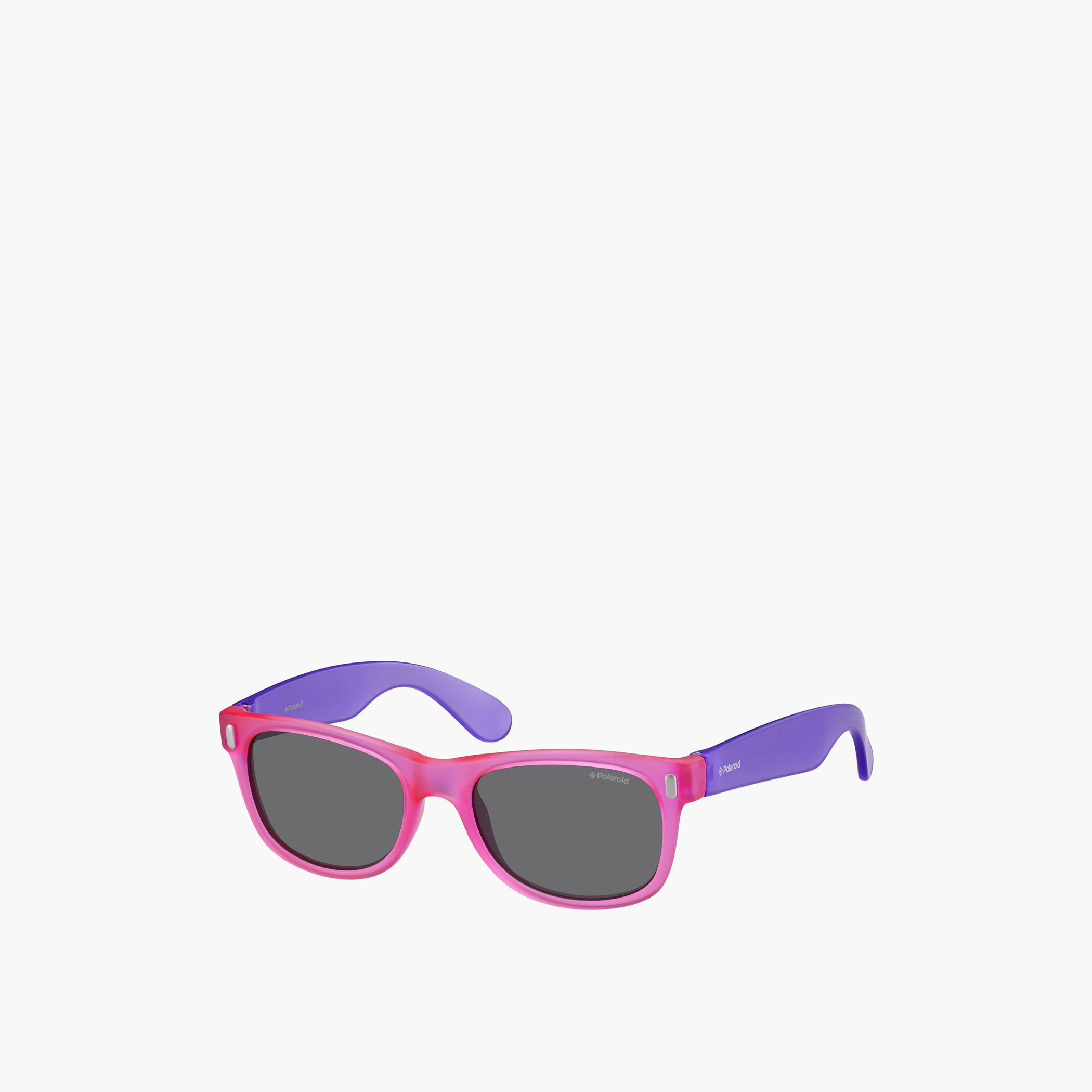 نظارة شمسية و مربعة من بولارويد بعدسات ذات حافة كاملة بلون رمادي-girls-accessories-sunglasses-image-10
