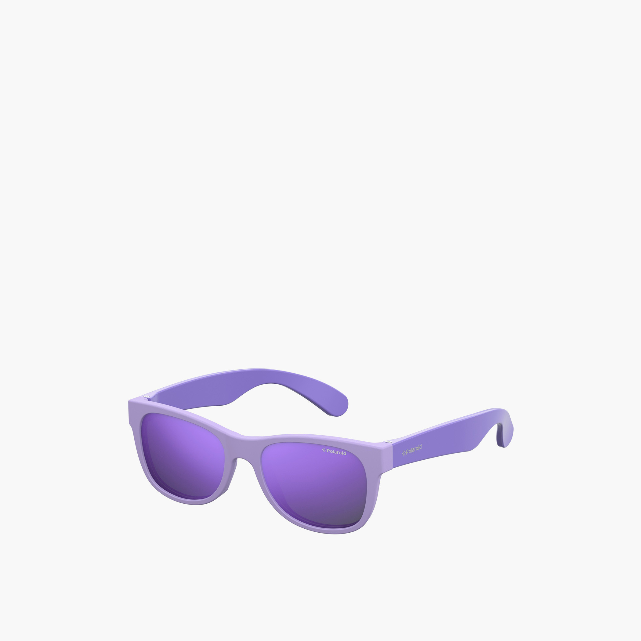 نظارة شمسية و مربعة من بولارويد بعدسات ذات حافة كاملة بلون أرجواني-girls-accessories-sunglasses-image-1