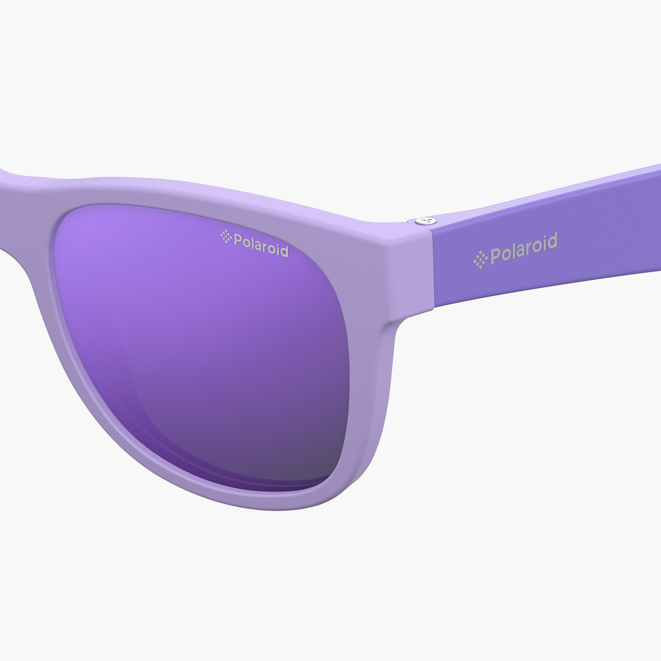 Polaroid  Purple Lens Full Rim Square Sunglasses-girls-accessories-sunglasses-image-3