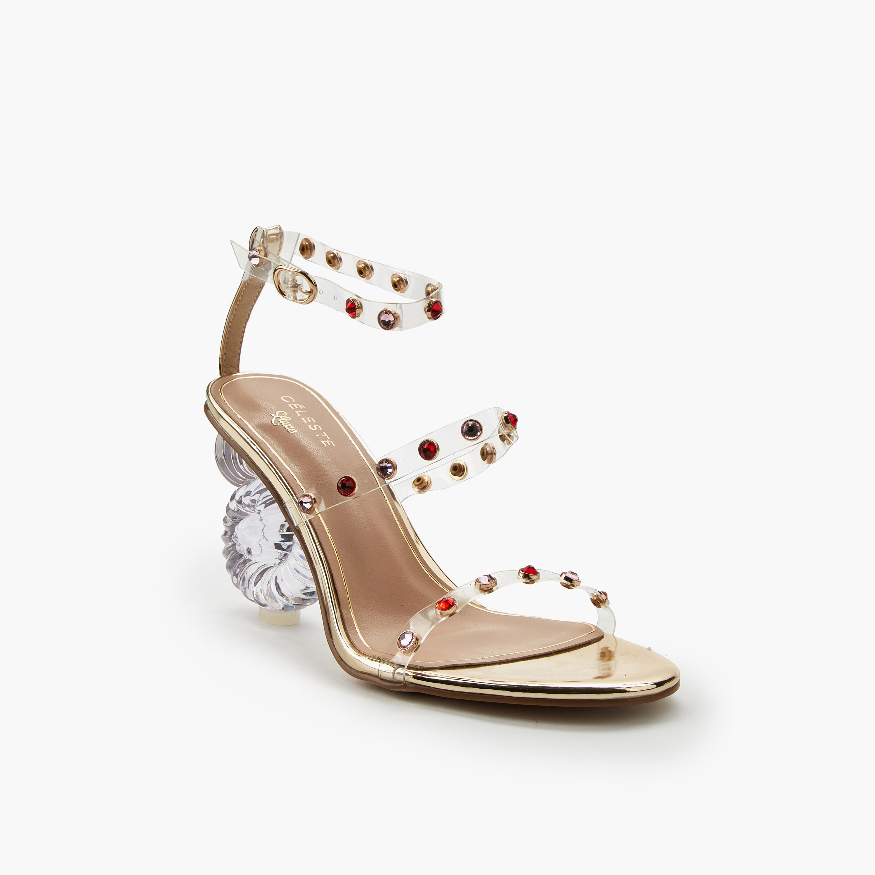 Celeste Women Studded Ankle Strap Sandals-women-shoes-sandals-heeled-image-3