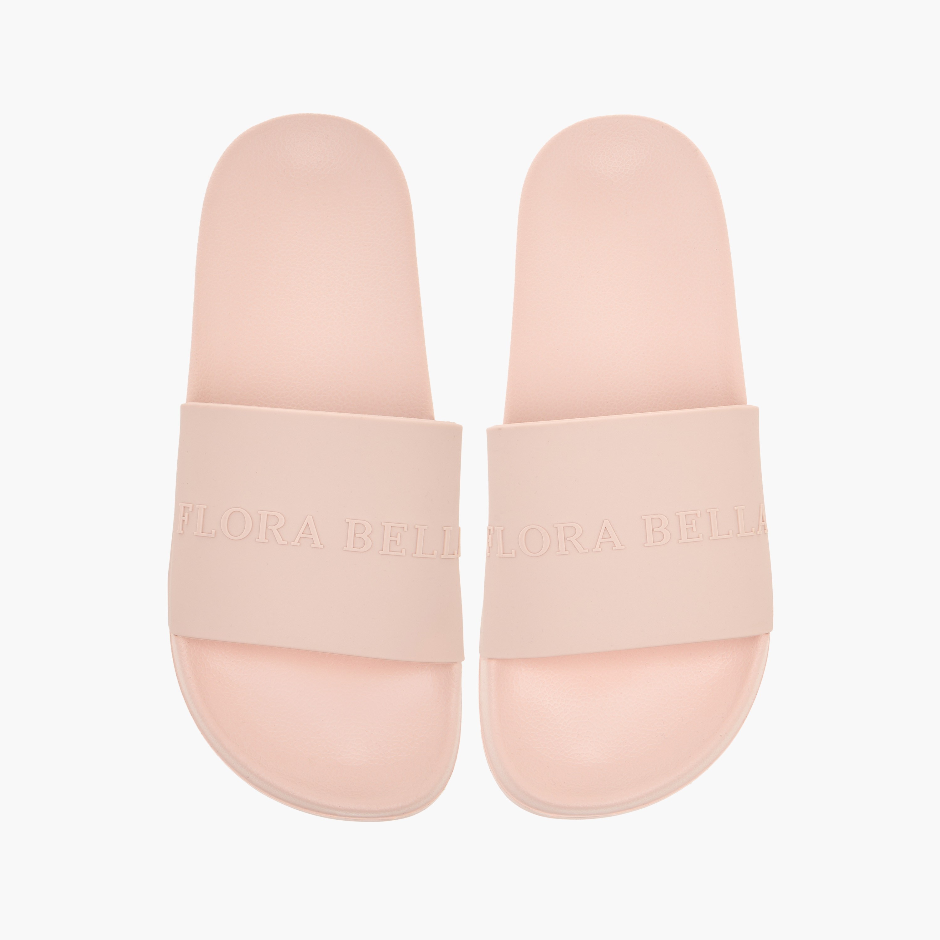 شبشب خفيف سهل الارتداء بتفاصيل الشعار من فلورا بيلا-women-shoes-flipflopsandslides-image-5