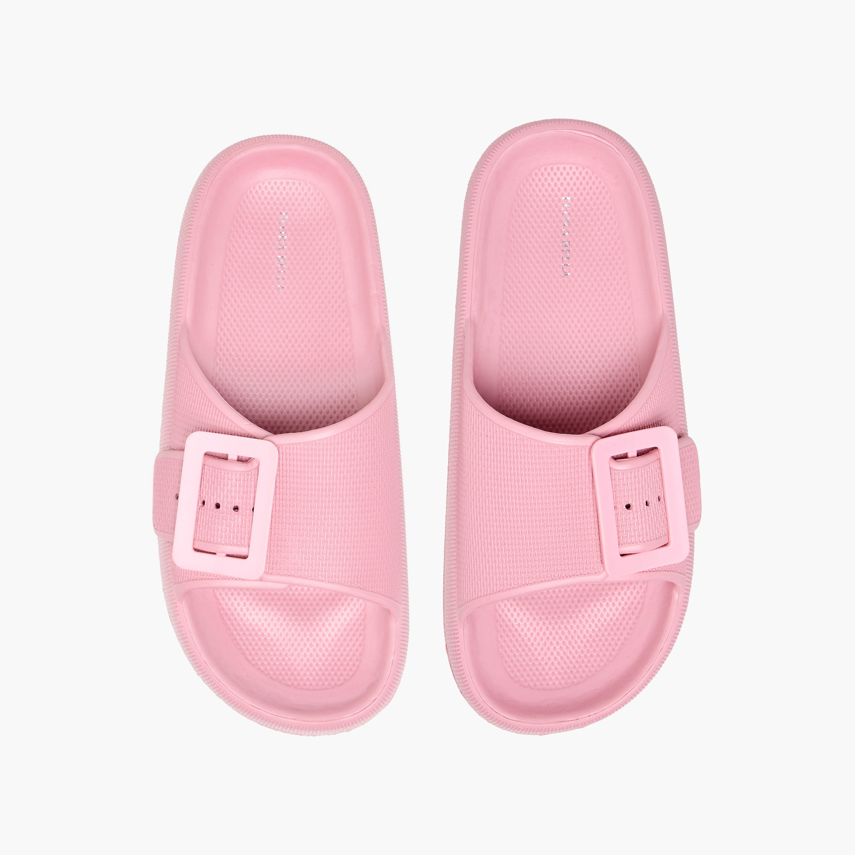 Flora Bella Buckle Accent Slides-women-shoes-flipflopsandslides-image-1