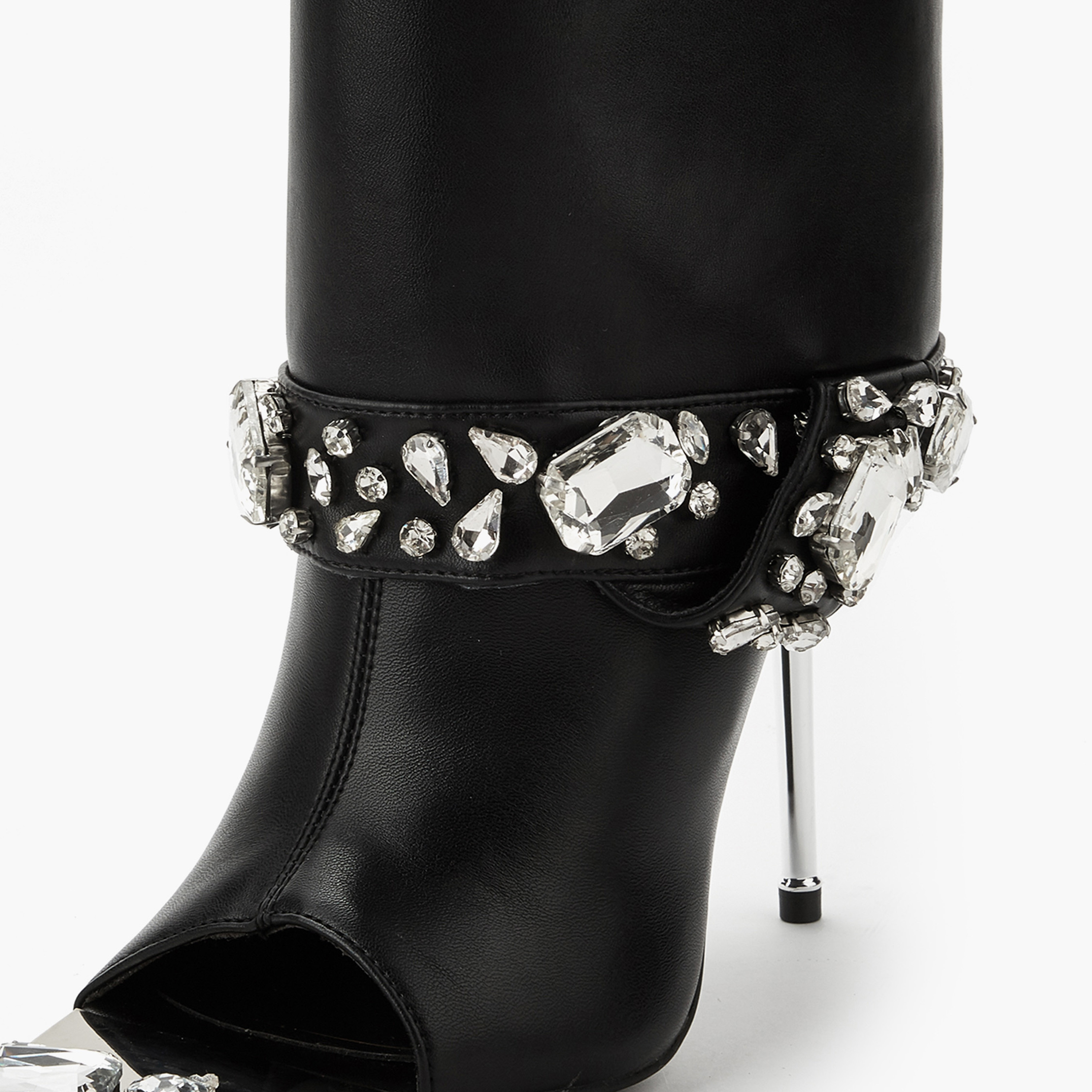 Celeste Women Studded Open Toe High Shaft Boots-women-shoes-boots-image-4