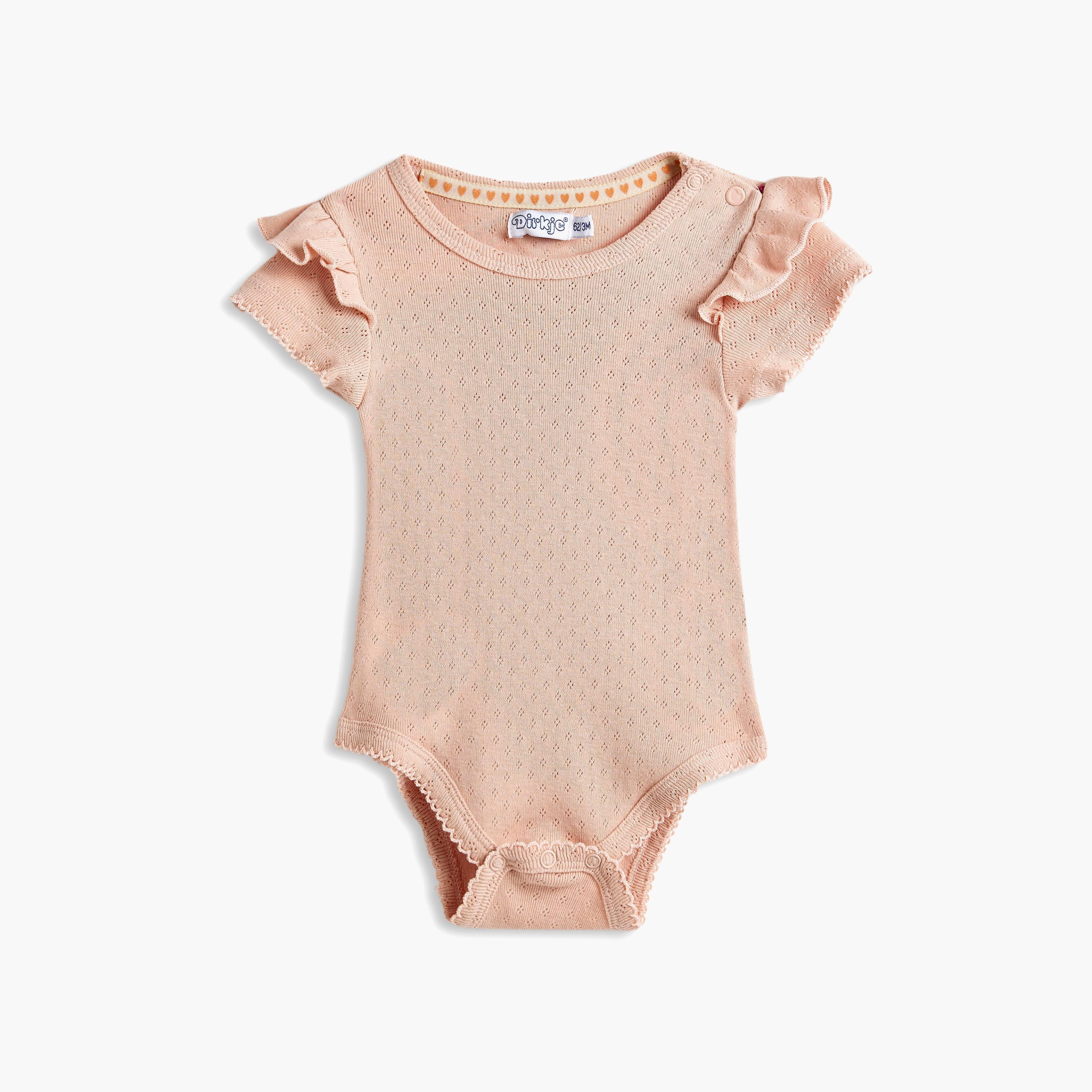 Dirkje 3-Piece Floral Printed Short Sleeves Bodysuit, Shorts with Headband-baby-girls-clothing-bodysuits-image-2