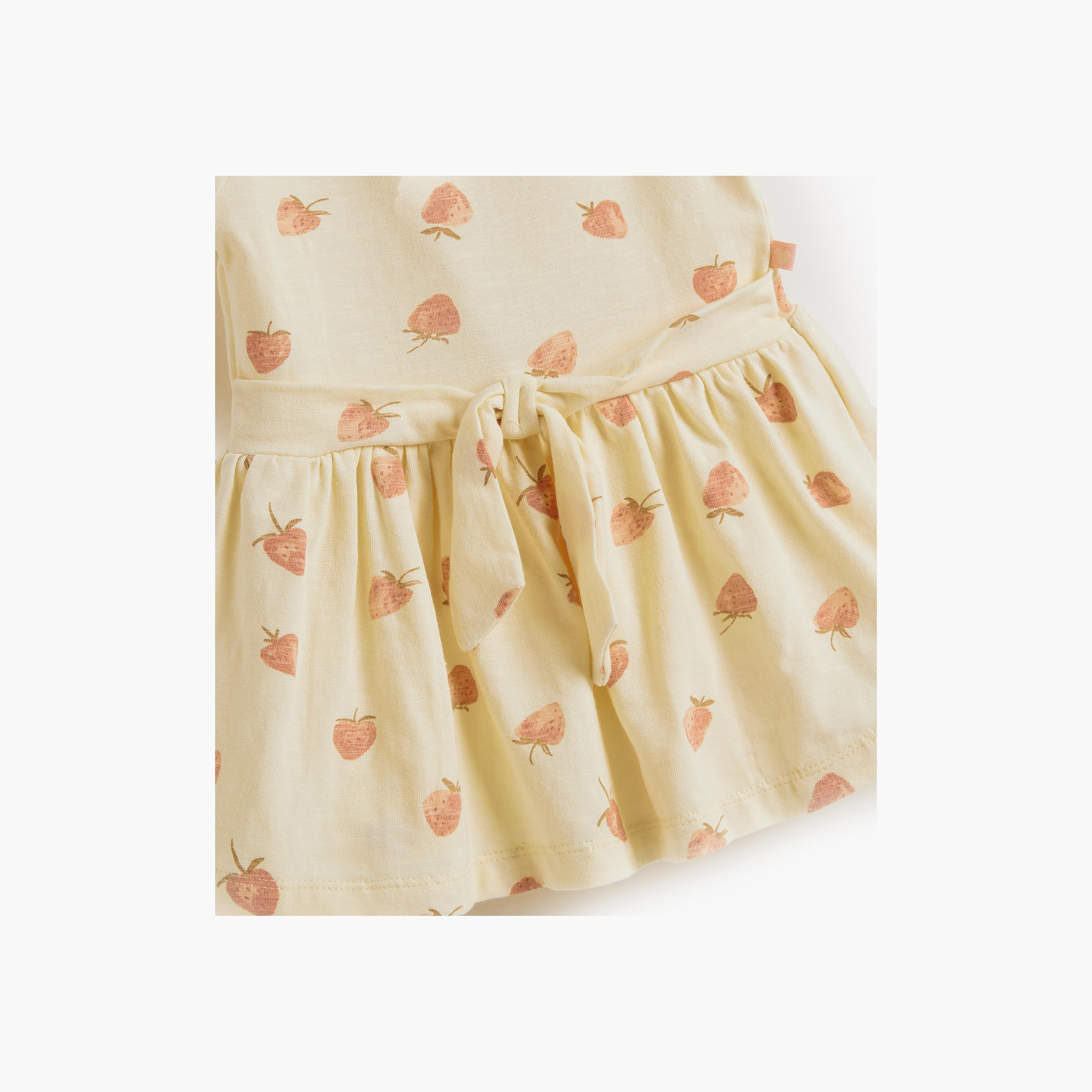 Dirkje Printed Short Sleeves Dress-girls-clothing-dressesandjumpsuits-image-3