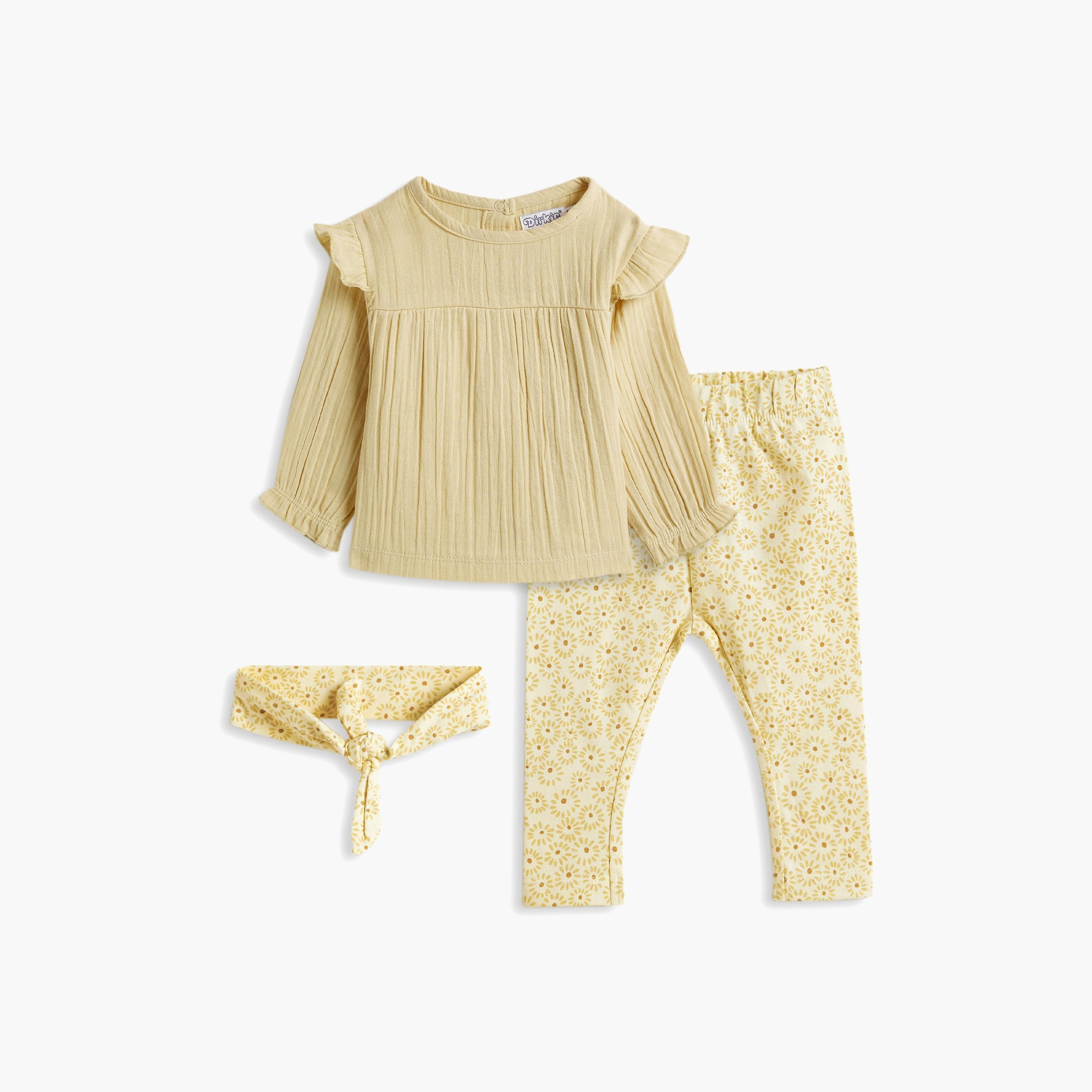 Dirkje 3-Piece Printed Long Sleeves Top, Pants with Headband-baby-girls-clothing-setsandcoords-image-1