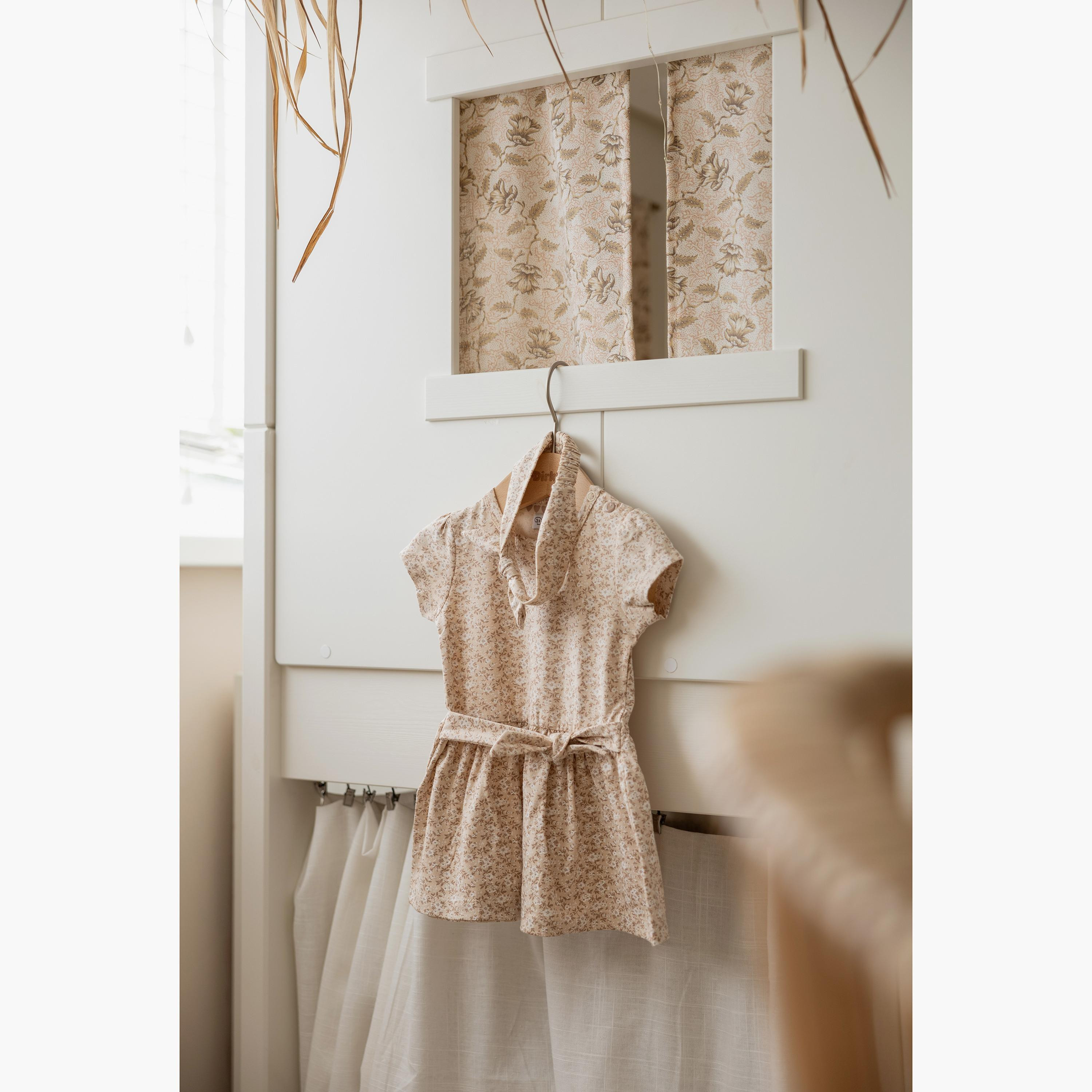 Dirkje 2-Piece Floral Printed Short Sleeves Dress with Headband-girls-clothing-dressesandjumpsuits-image-3