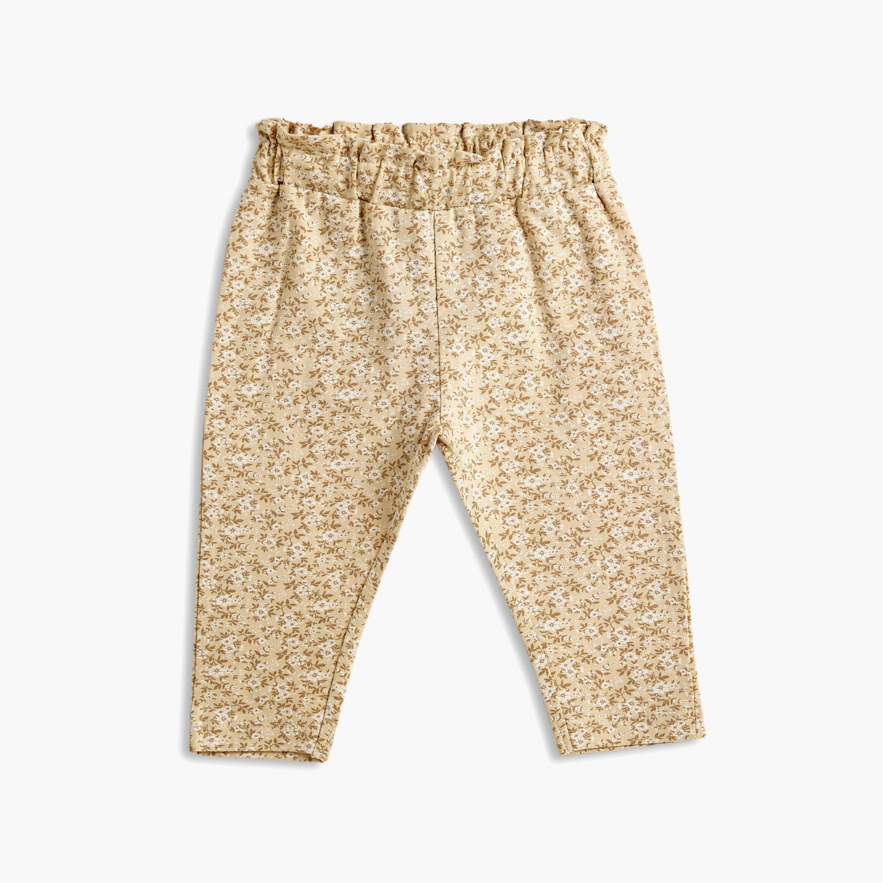 تي شيرت مطبوع بأكمام قصيرة وبنطلون مع عصابة رأس 3 قطع من ديركجي-girls-clothing-setsandcoords-image-4