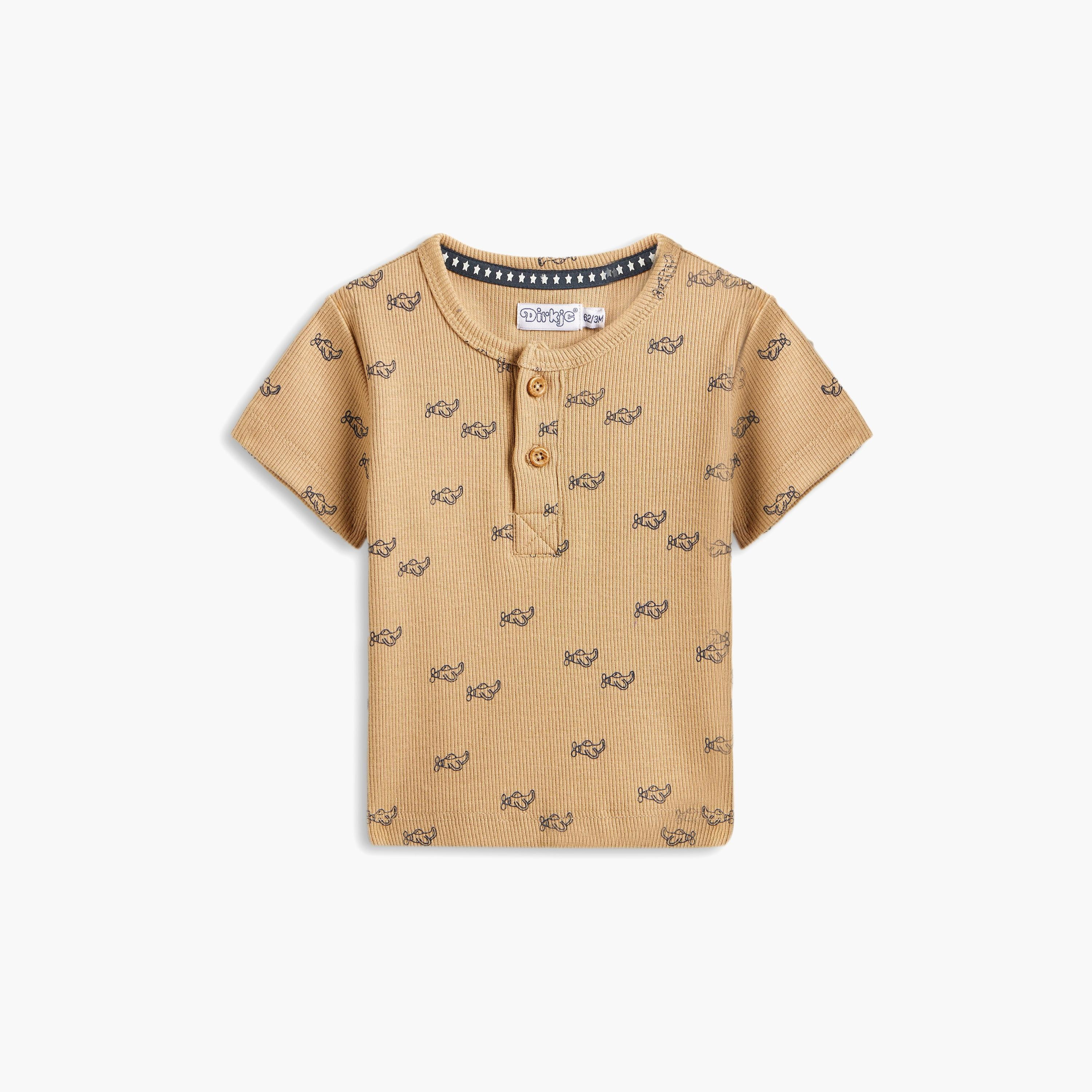 Dirkje 2-Piece Printed Short Sleeves T-Shirt with Shorts-baby-boys-clothing-setsandcoords-image-2