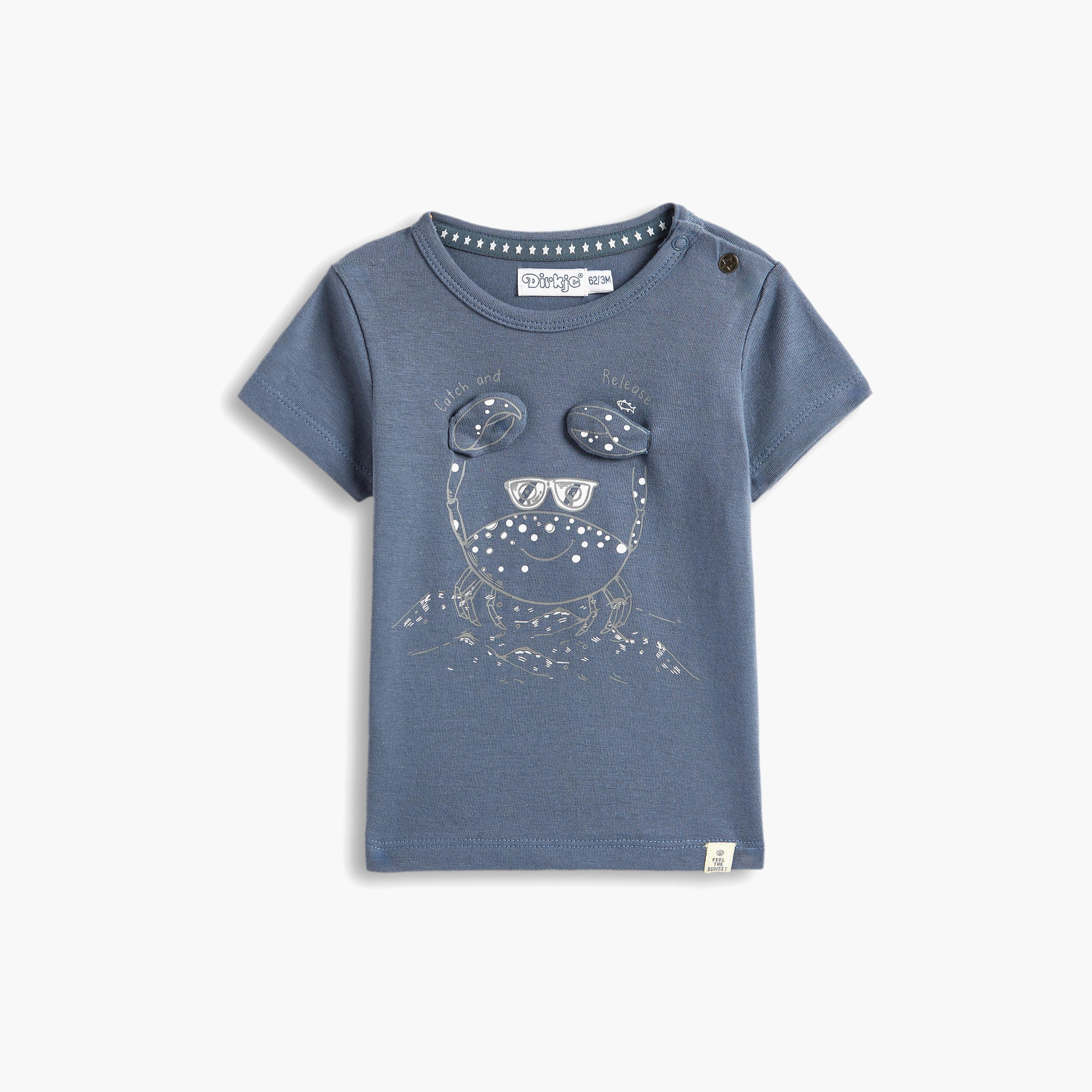 Dirkje 2-Piece Printed Short Sleeves T-Shirt with Shorts-baby-boys-clothing-setsandcoords-image-2