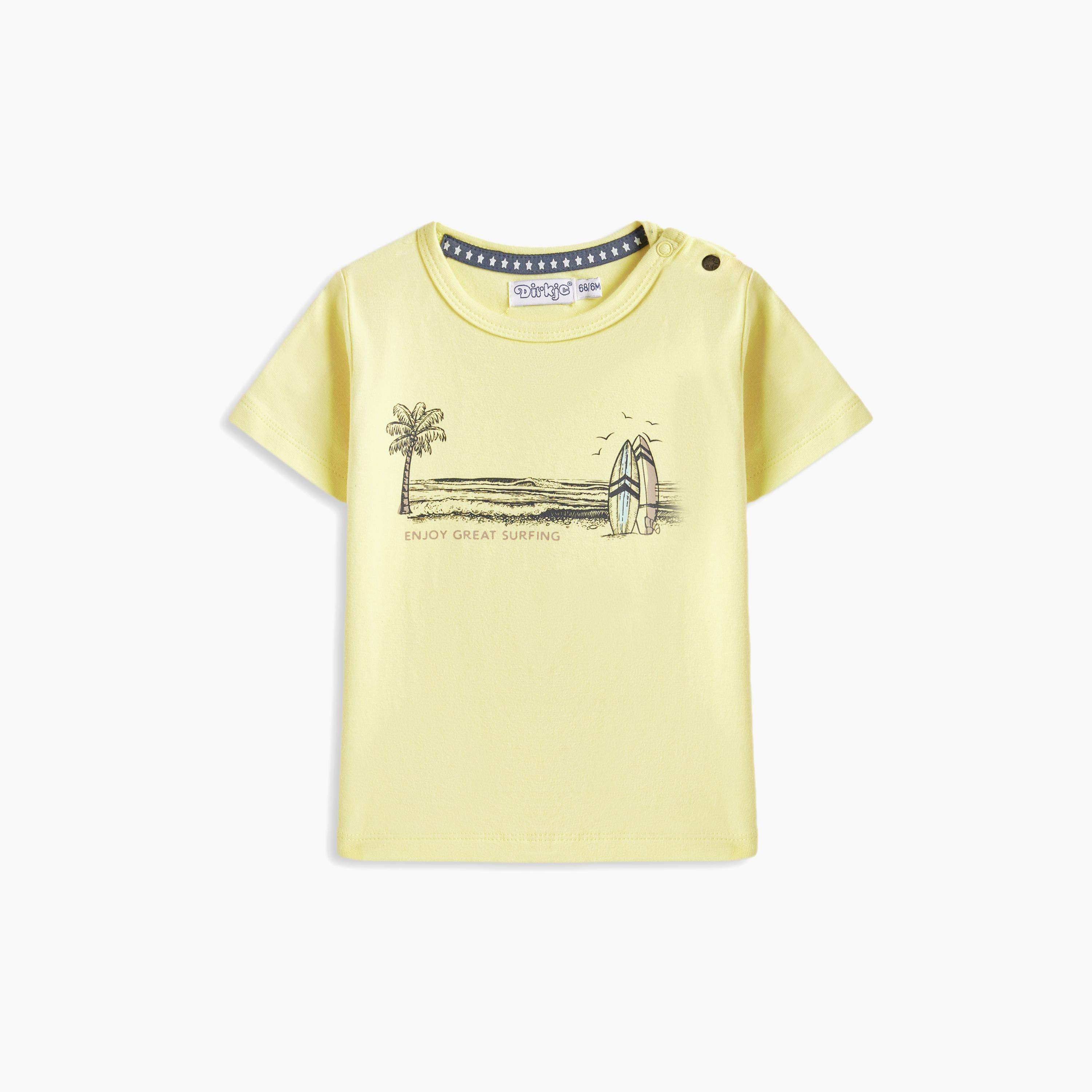 Dirkje 2-Piece Printed Short Sleeves T-Shirt with Shorts-baby-boys-clothing-setsandcoords-image-2