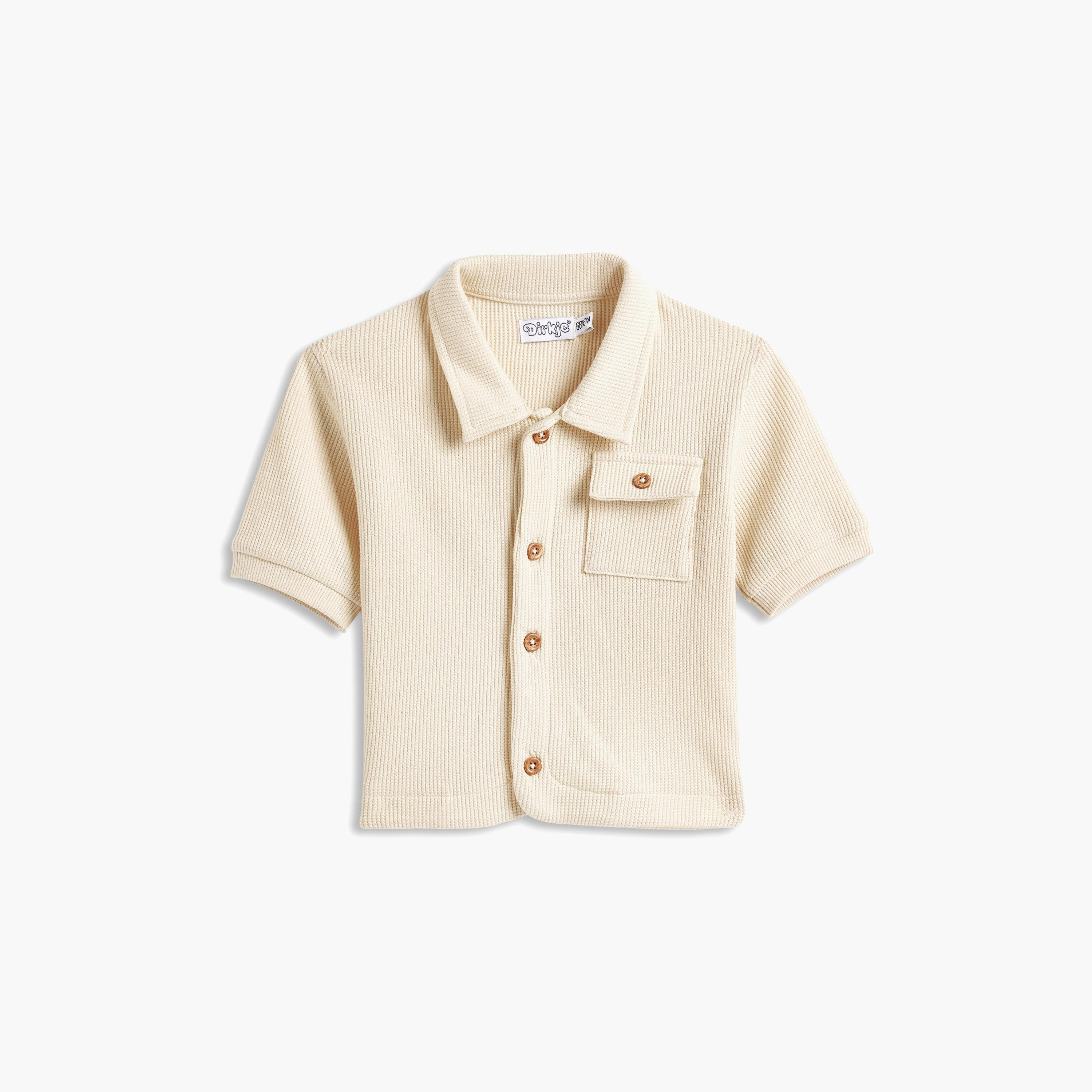 قميص مطبوع بأكمام قصيرة مكون من قطعتين مع شورت من ديركجي-boys-clothing-setsandcoords-image-2