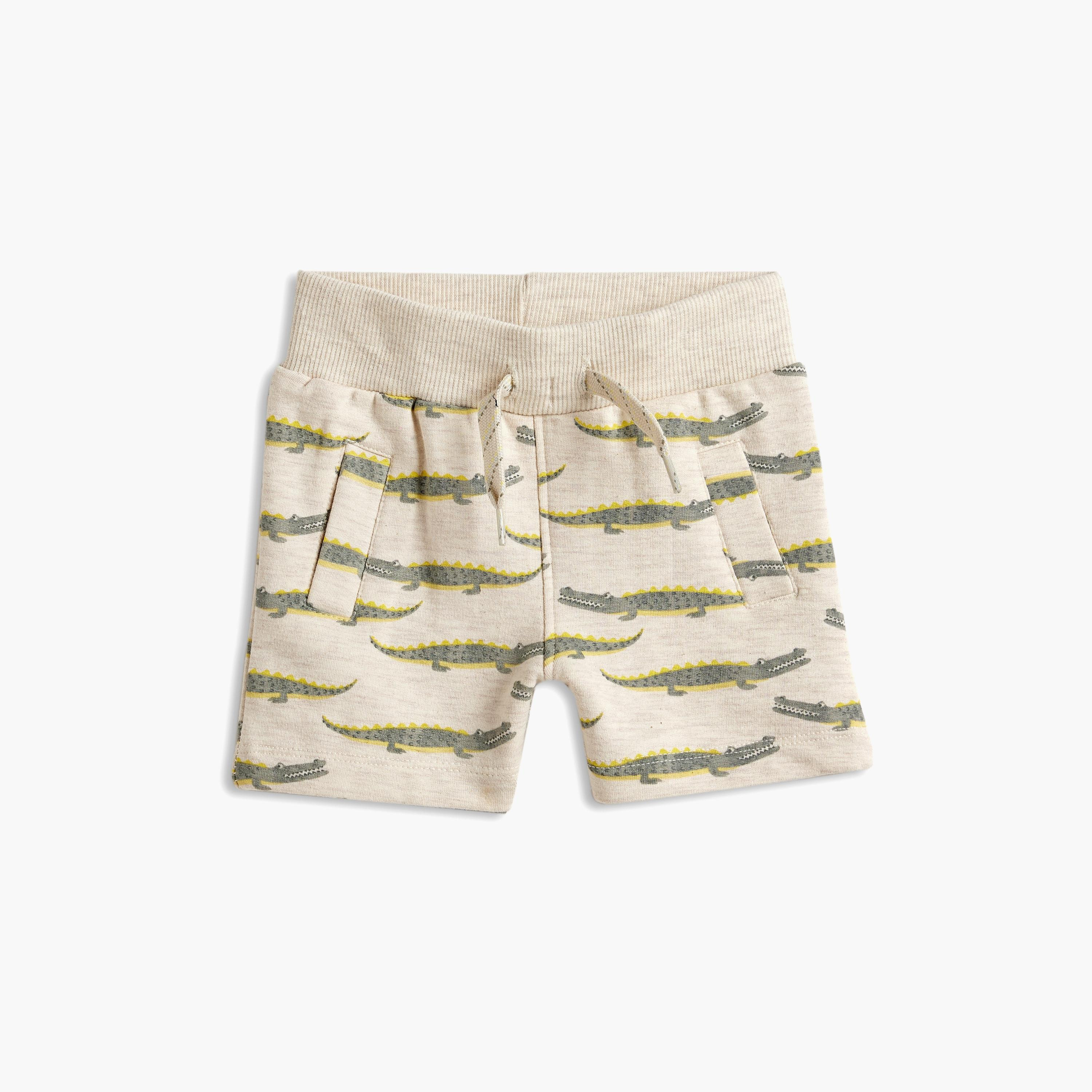 تي شيرت مطبوع بأكمام قصيرة مع شورت قطعتين من ديركجي-baby-boys-clothing-setsandcoords-image-4