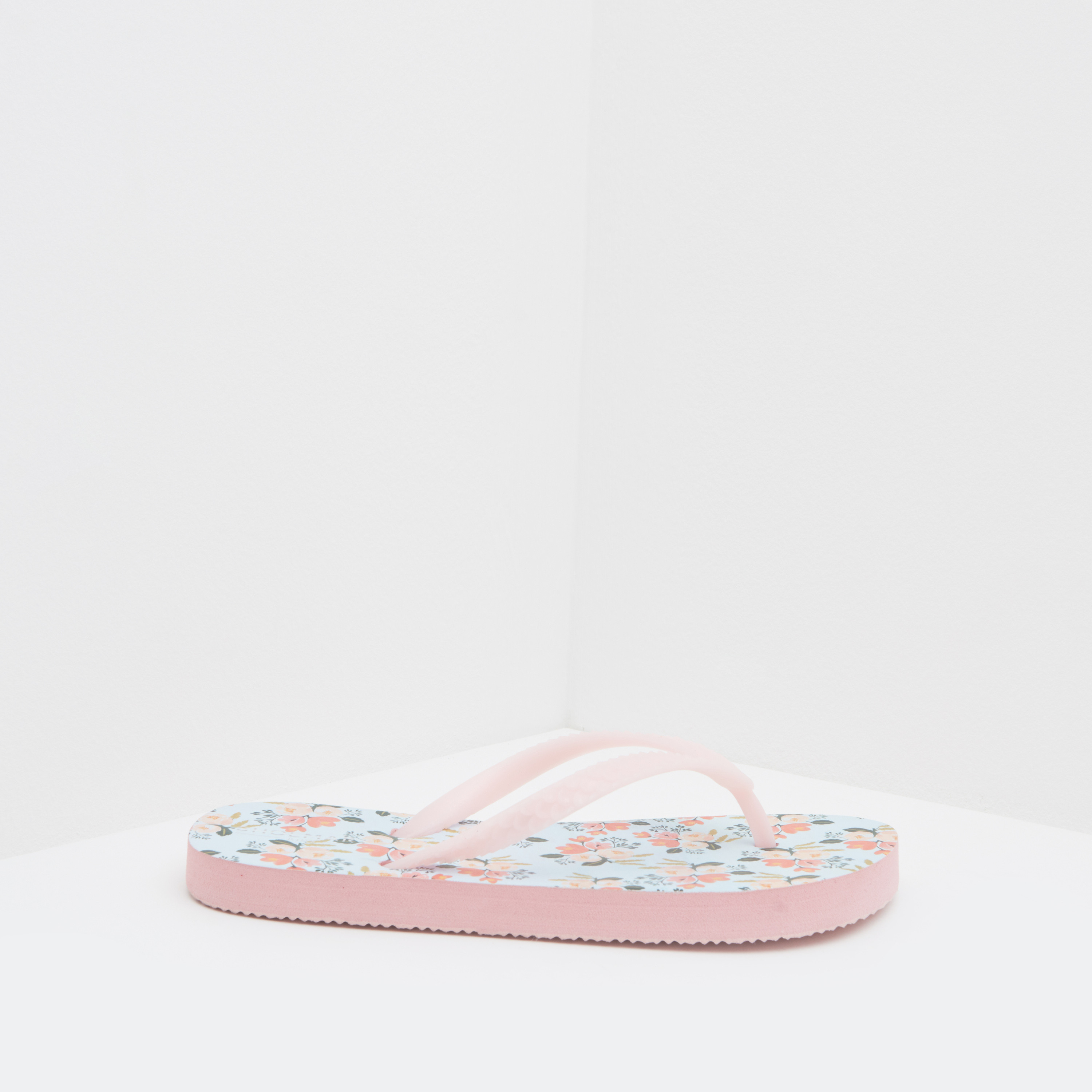 شبشب سهل الارتداء بطبعات زهرية-girls-shoes-flipflopsandslides-image-1
