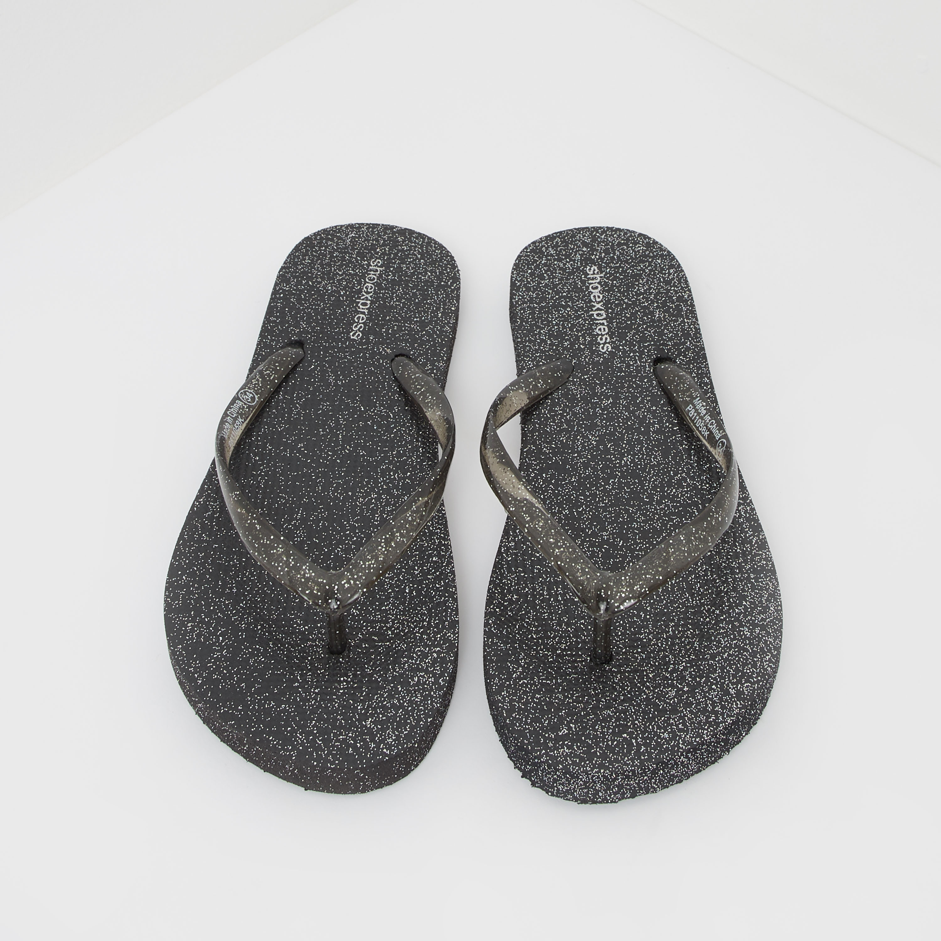 Glitter flip sale flops