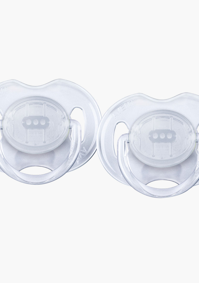 Philips Avent Silicone Soother - Set of 2-Pacifiers-image-0