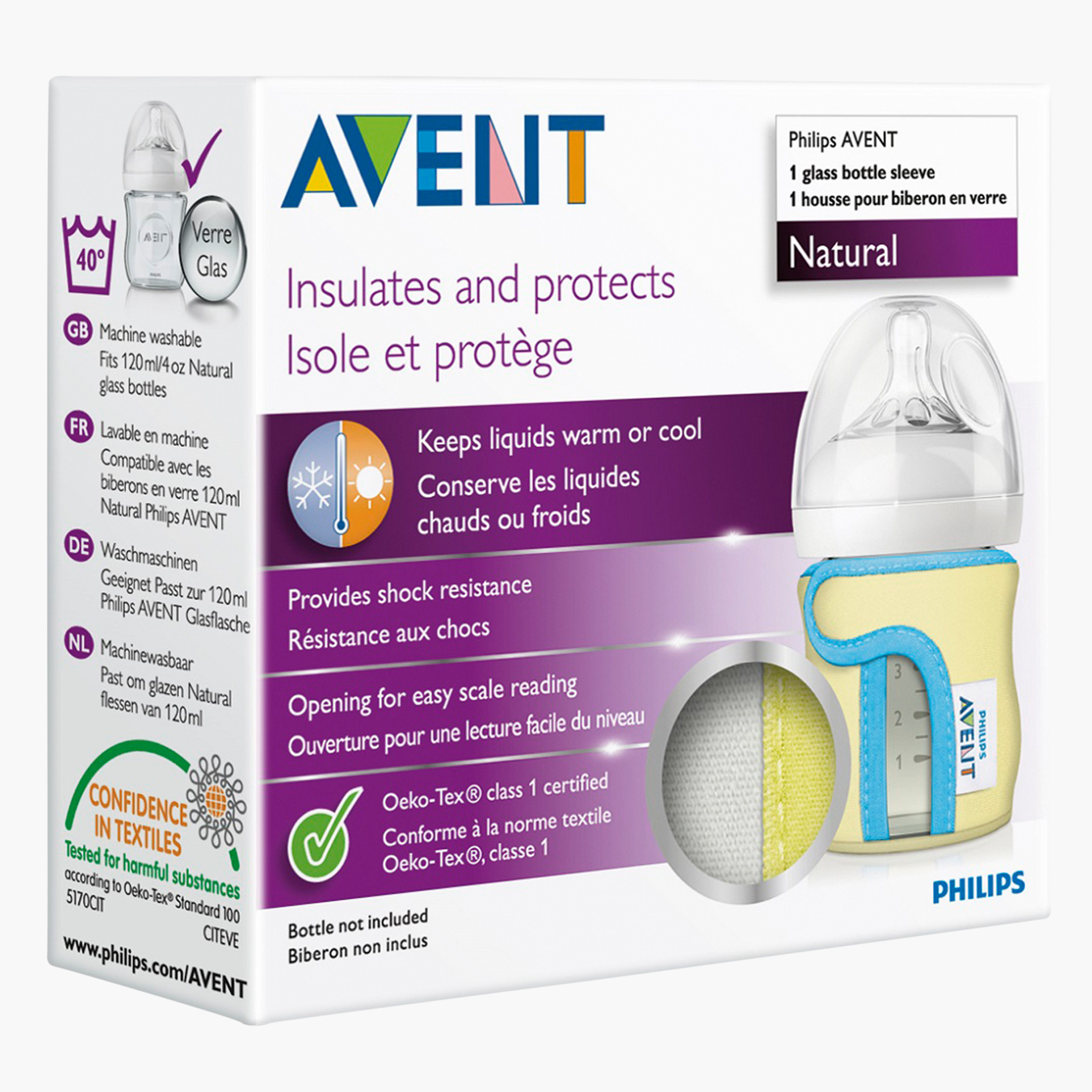 Philips avent 2024 bottle sleeve