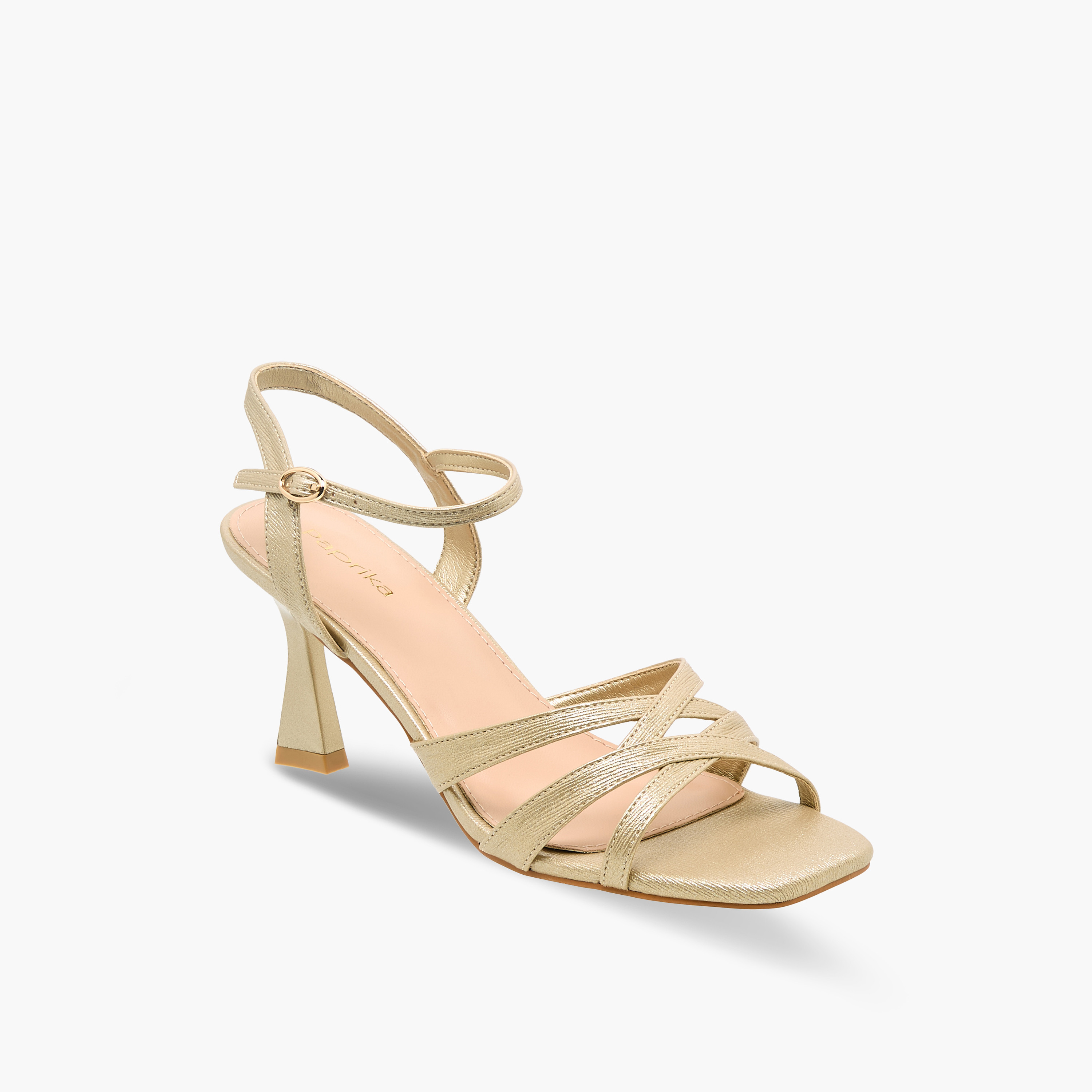 Paprika Women Flared Heel Strap Sandals-women-shoes-sandals-heeled-image-2