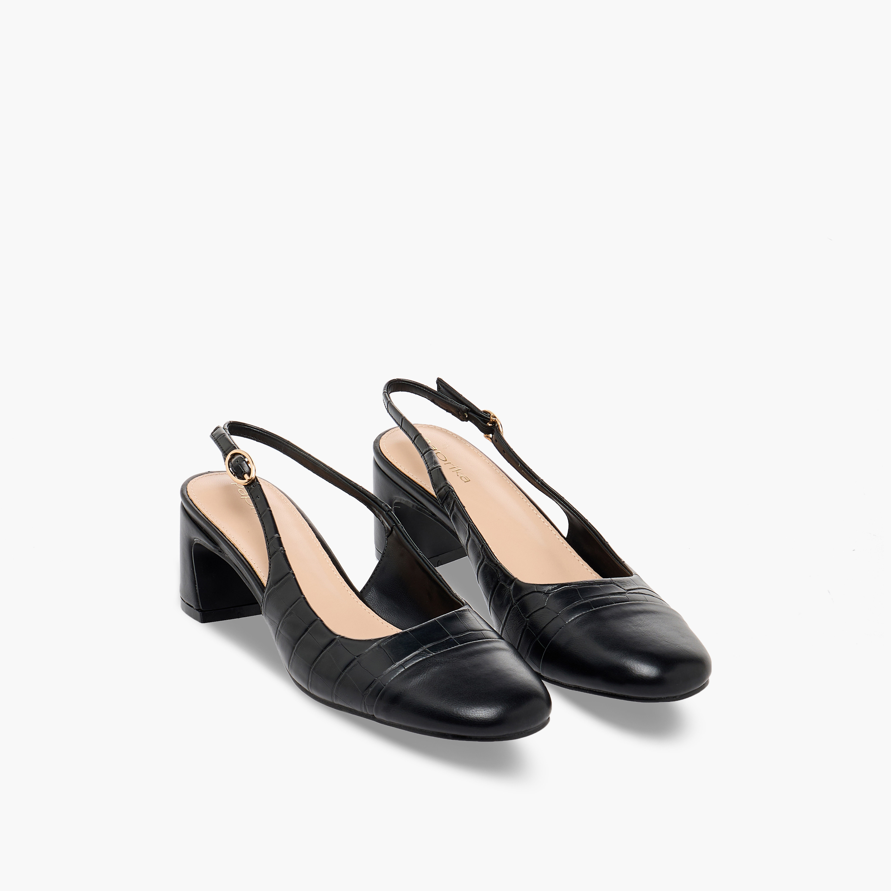 حذاء بكعب عريض للنساء من بابريكا-women-shoes-heels-image-1