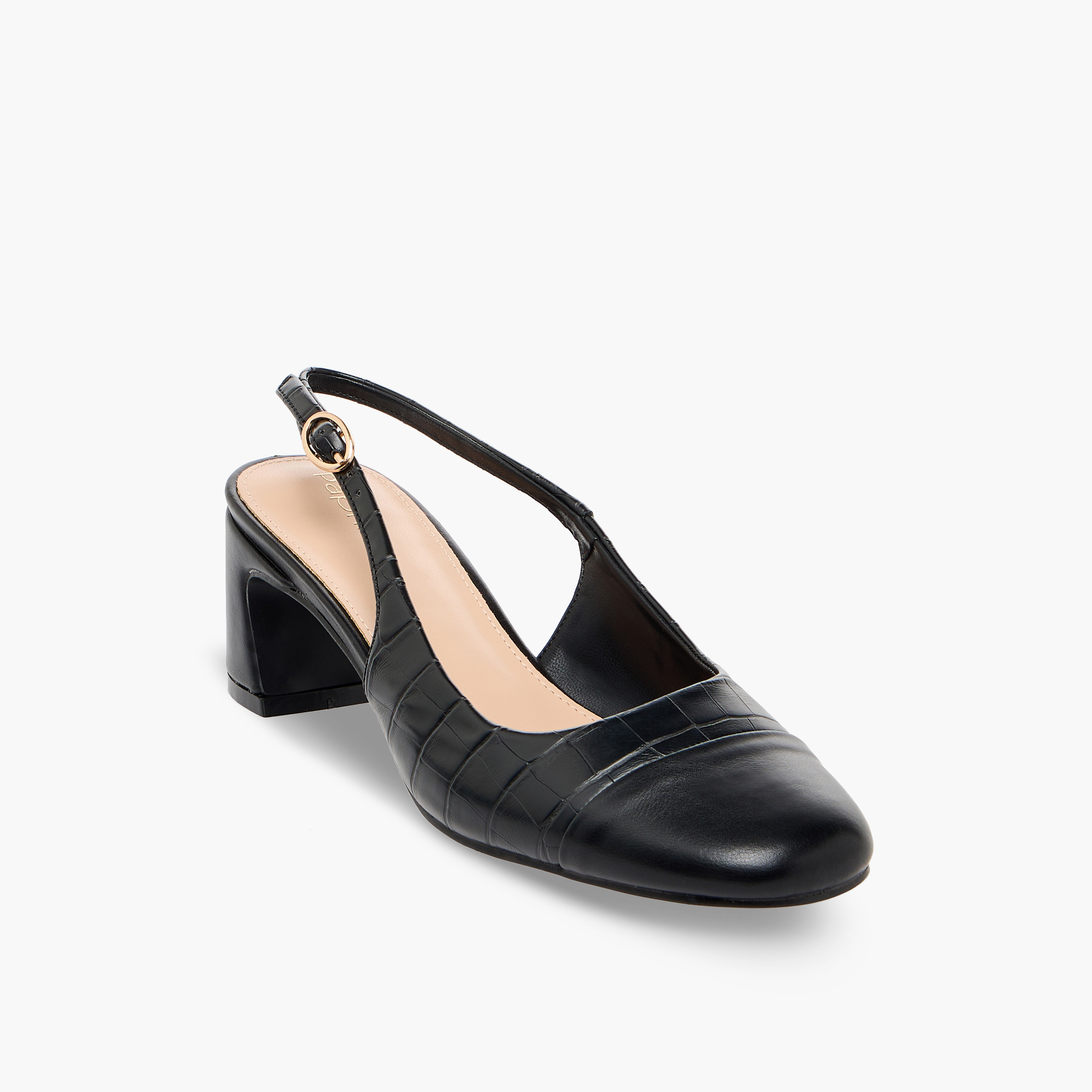 حذاء بكعب عريض للنساء من بابريكا-women-shoes-heels-image-2