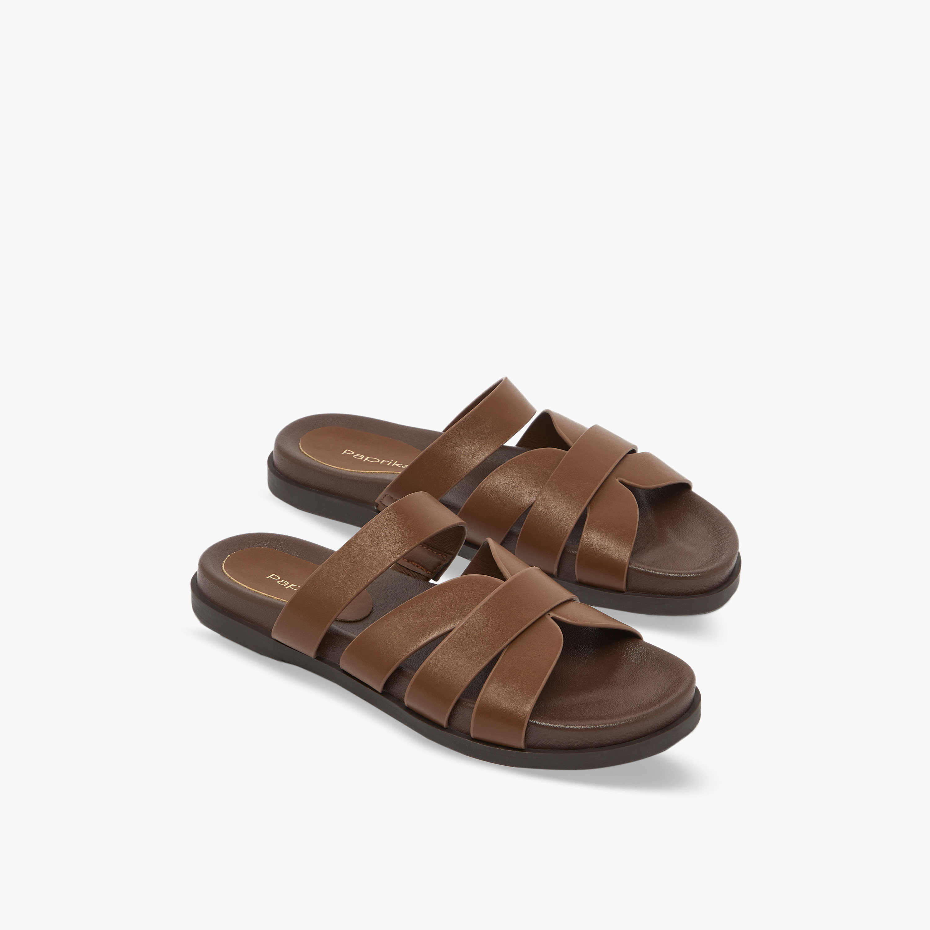 Paprika Women Slip-On Sandals-women-shoes-sandals-flats-image-1