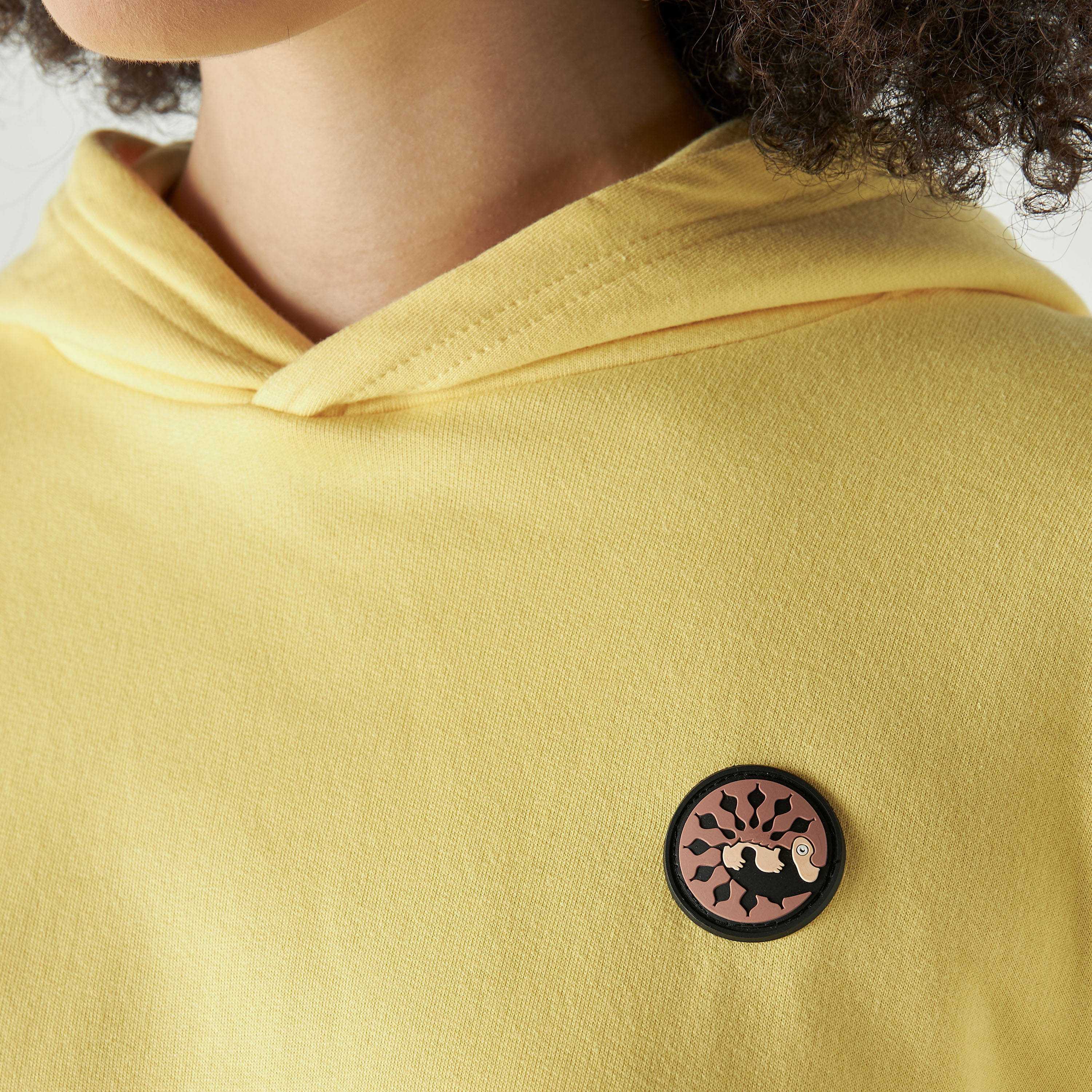 Pangolin Yellow Havana Hoodie-women-clothing-hoodiesandsweatshirts-hoodies-image-2