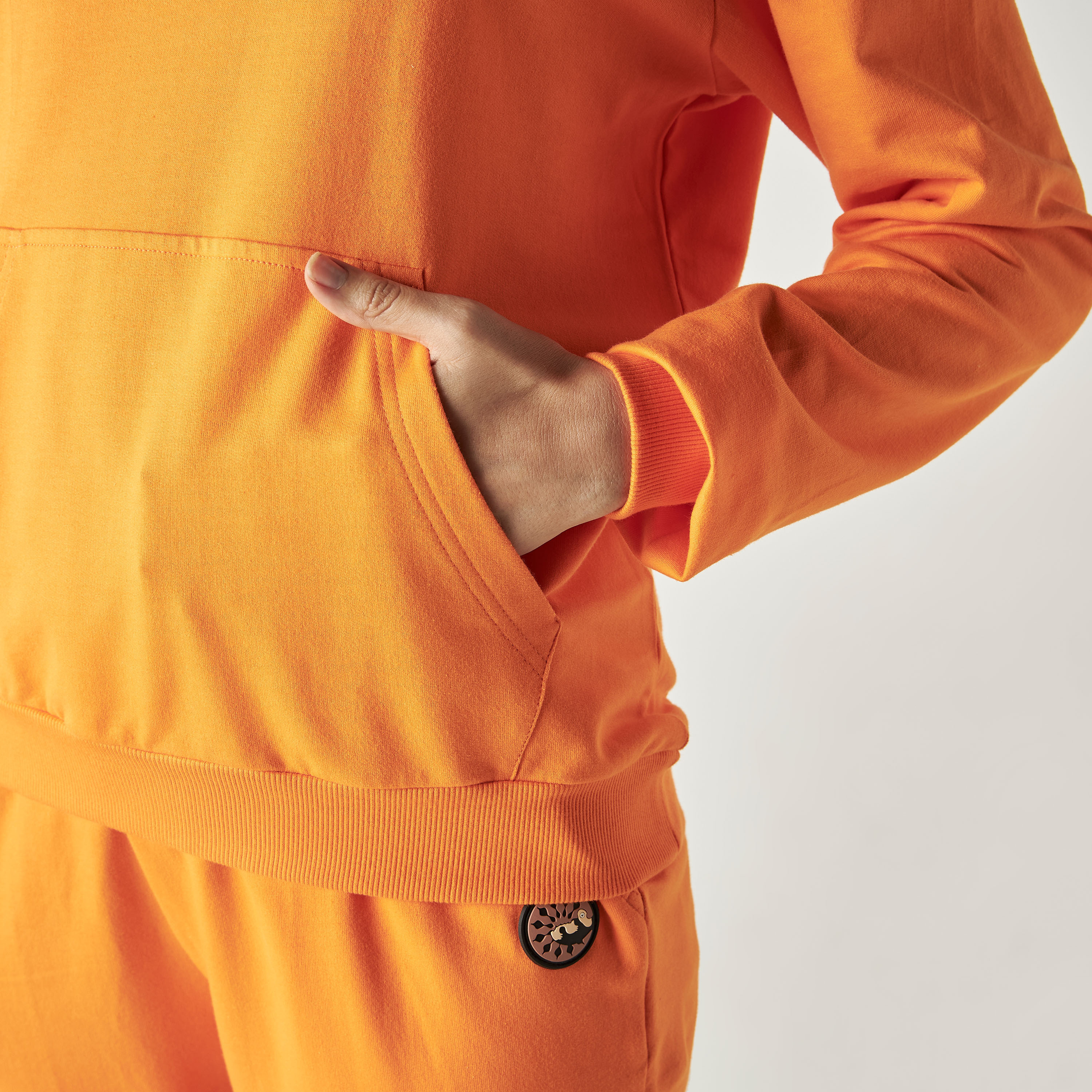 هودي باللون البرتقالي من بنجولين هافانا -women-clothing-hoodiesandsweatshirts-hoodies-image-2