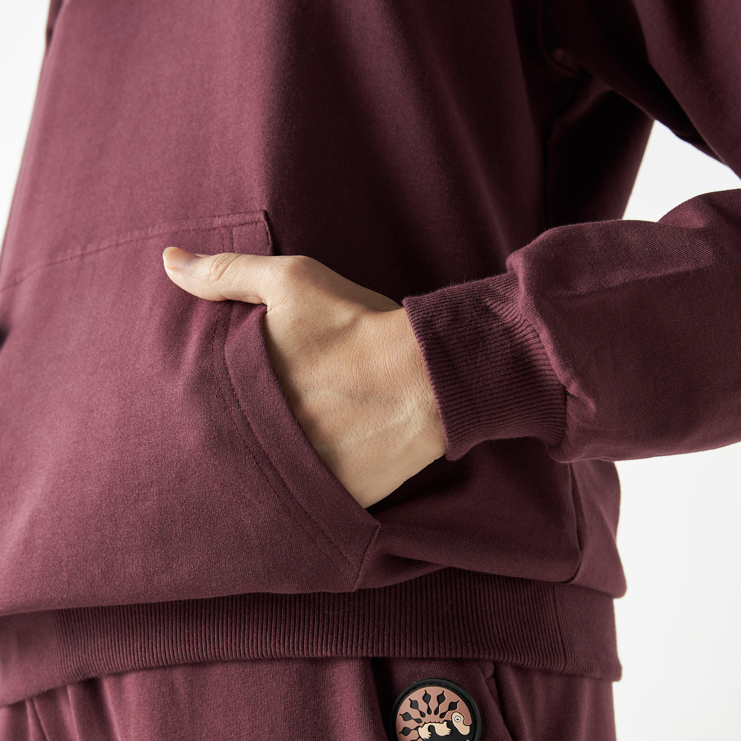 هودي من بنجولين ستراتاتيك باللون الأحمر-women-winterwear-hoodiesandsweatshirts-hoodies-image-9