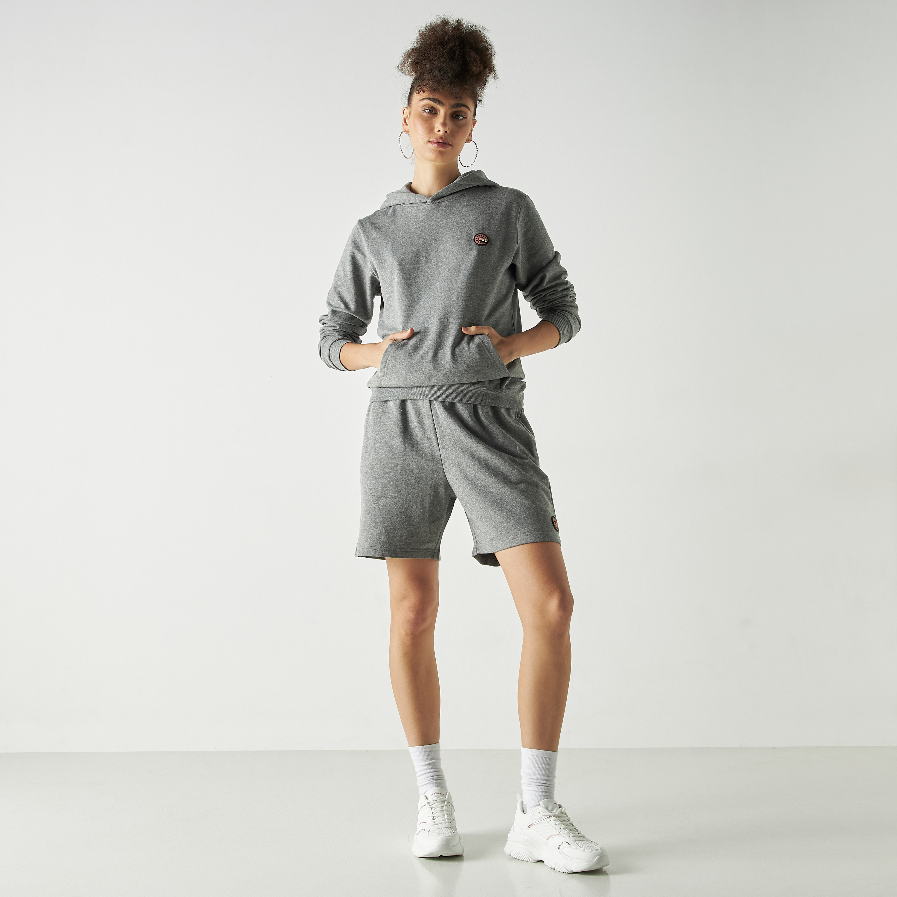 Pangolin Grey Napoli Shorts-women-clothing-bottoms-shorts-image-3