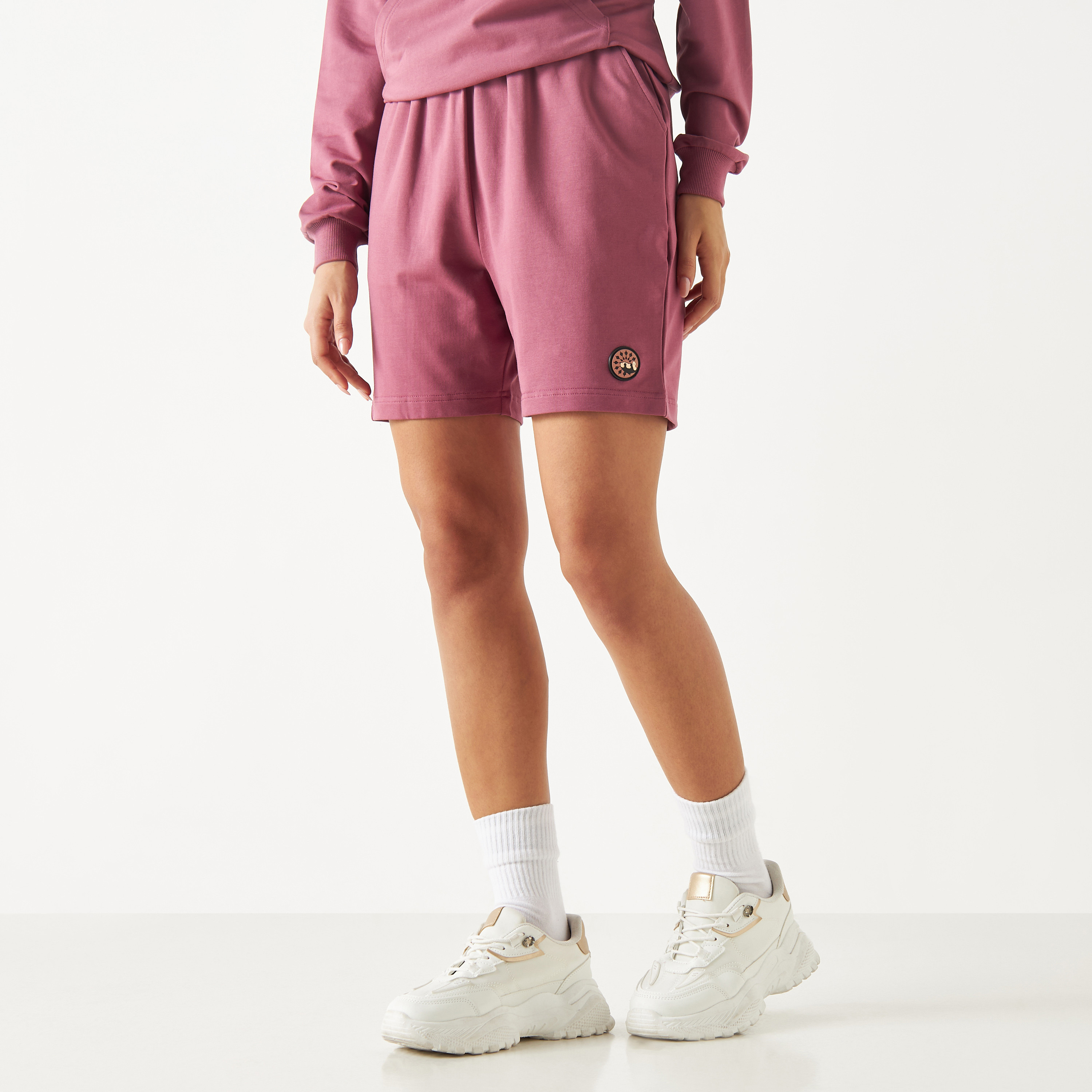 شورتات من بنجولين ستراتاتيك باللون الأحمر-women-clothing-bottoms-shorts-image-1
