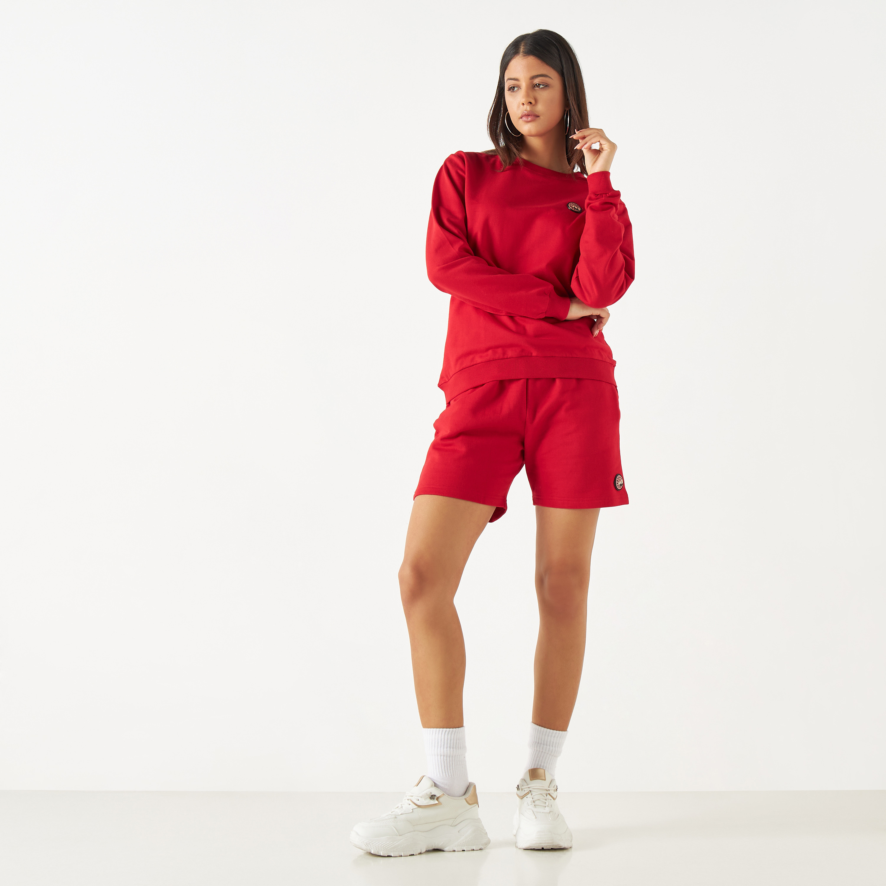 Pangolin Red Havana Sweatshirt-women-clothing-hoodiesandsweatshirts-sweatshirts-image-2