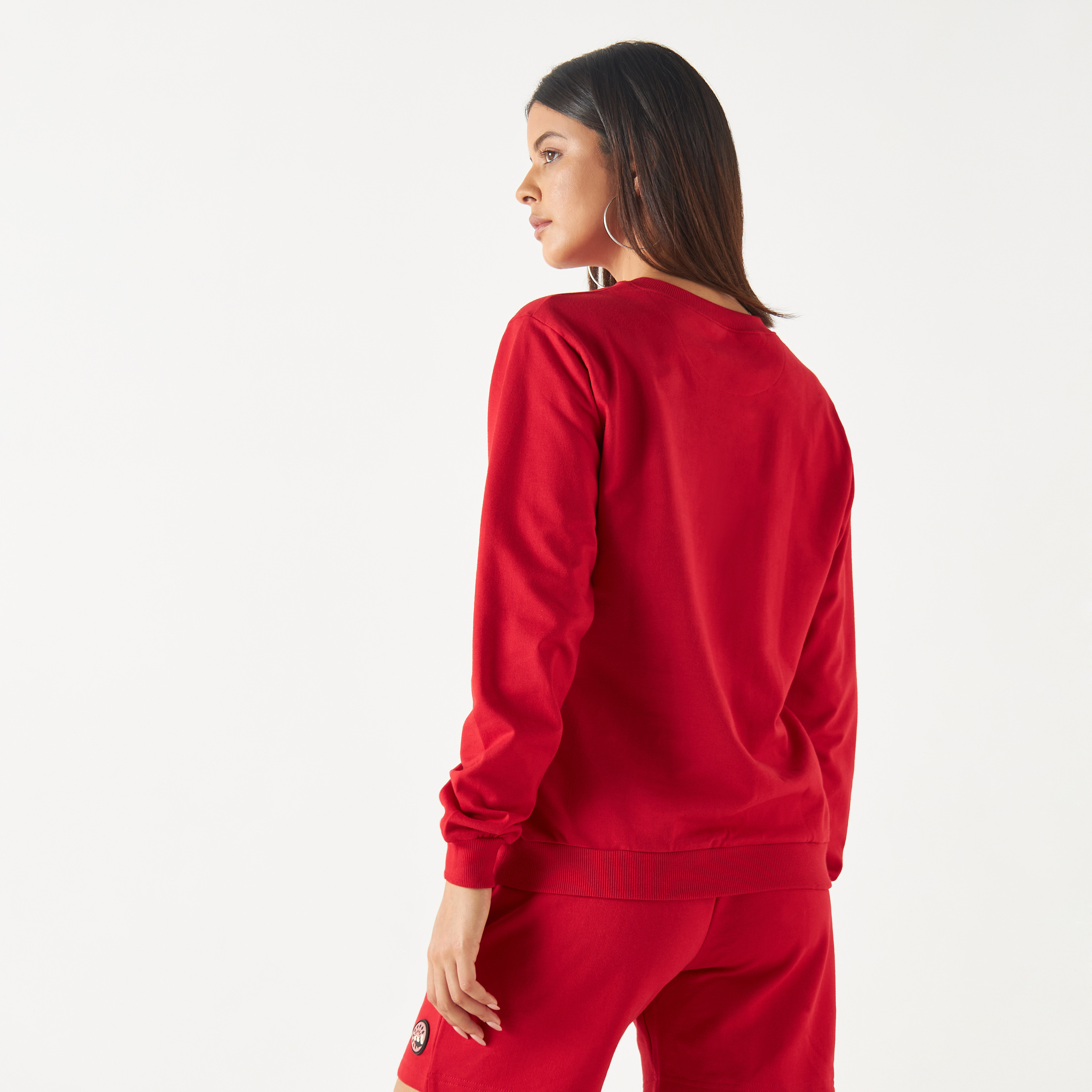 سويت شرت من بنجولين هافانا باللون الأحمر-women-clothing-hoodiesandsweatshirts-sweatshirts-image-3