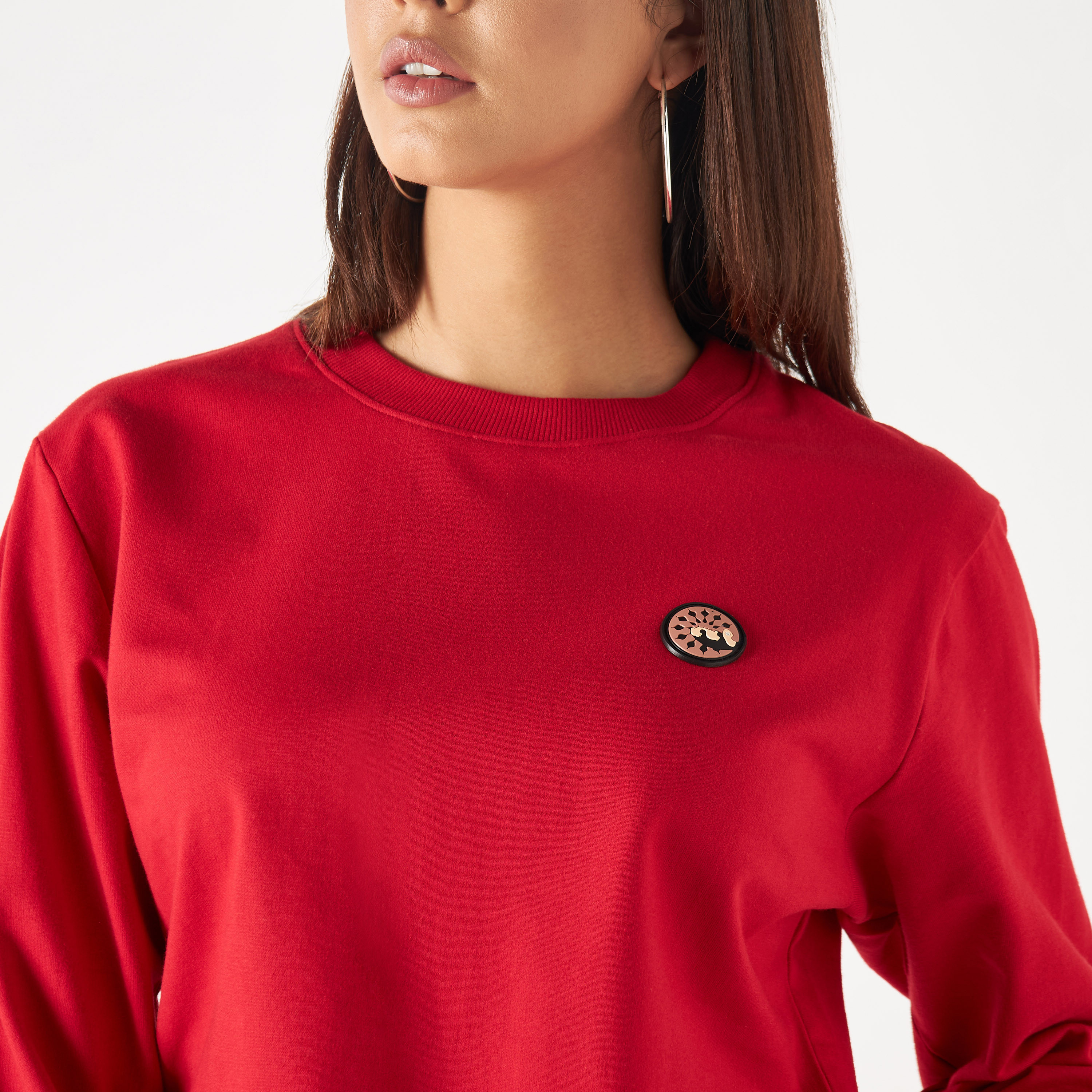 Pangolin Red Havana Sweatshirt-women-clothing-hoodiesandsweatshirts-sweatshirts-image-4