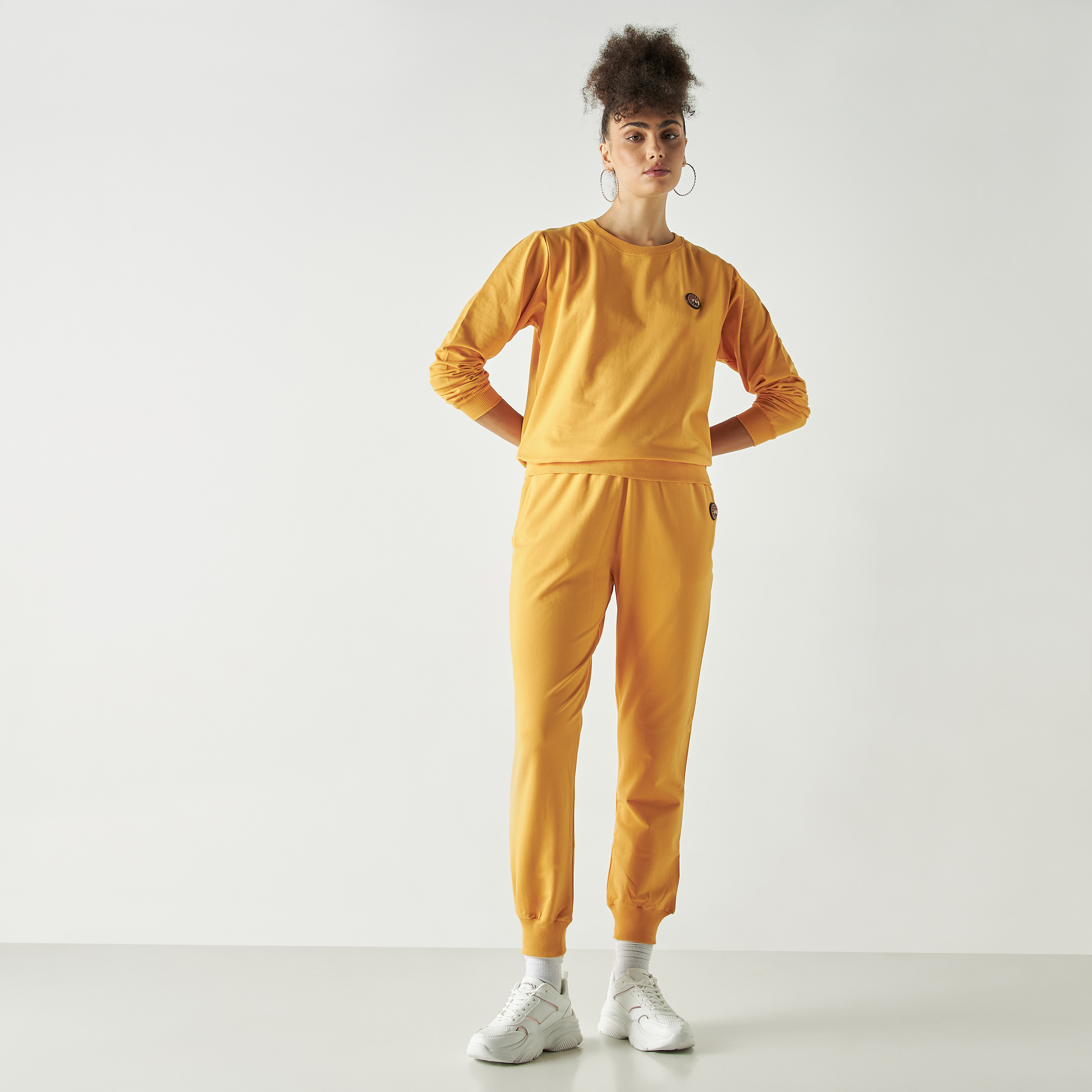 Pangolin Yellow StrataTech Sweatshirt-women-winterwear-hoodiesandsweatshirts-sweatshirts-image-3
