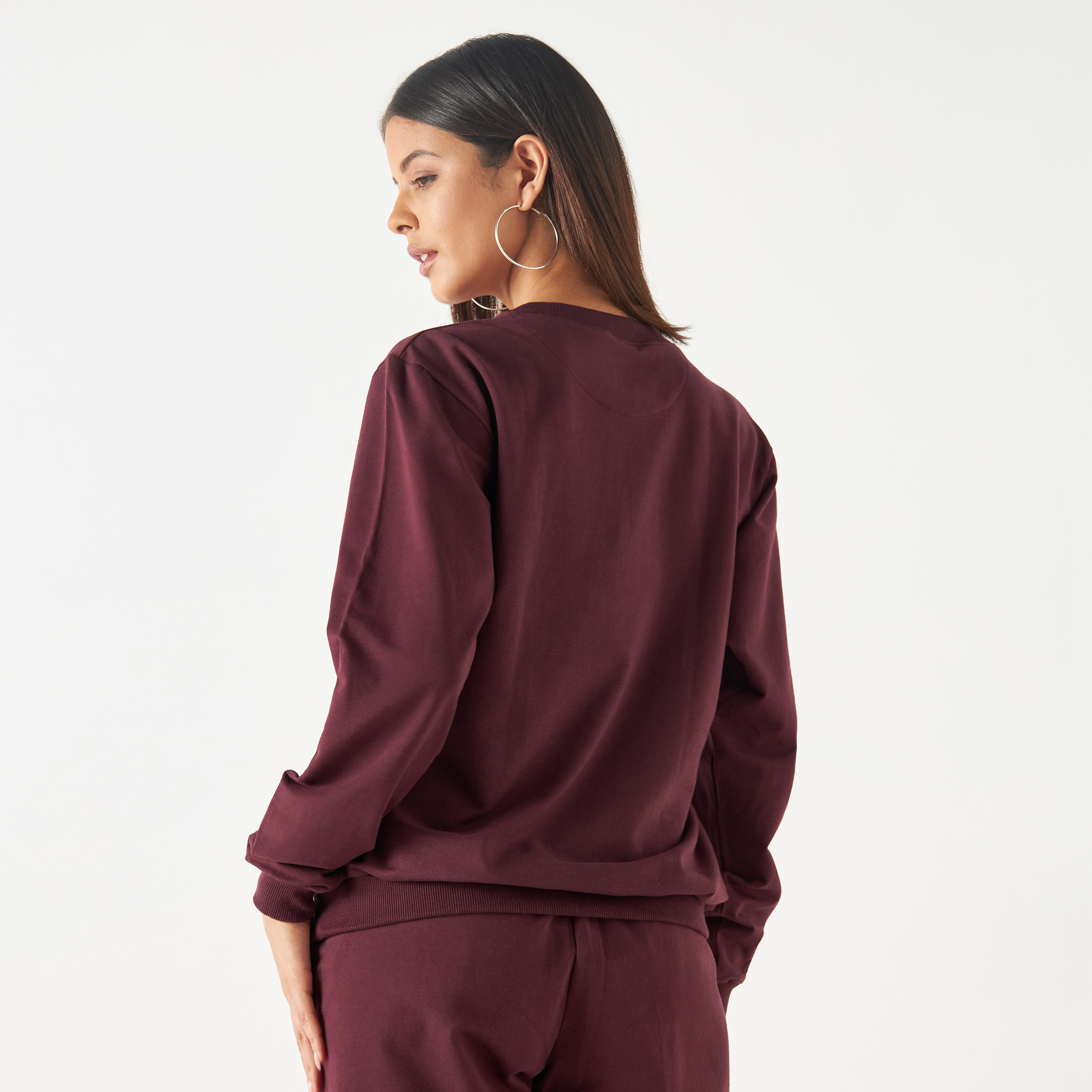 سويت شرت من بنجولين ستراتاتيك باللون الأصفر-women-winterwear-hoodiesandsweatshirts-sweatshirts-image-3