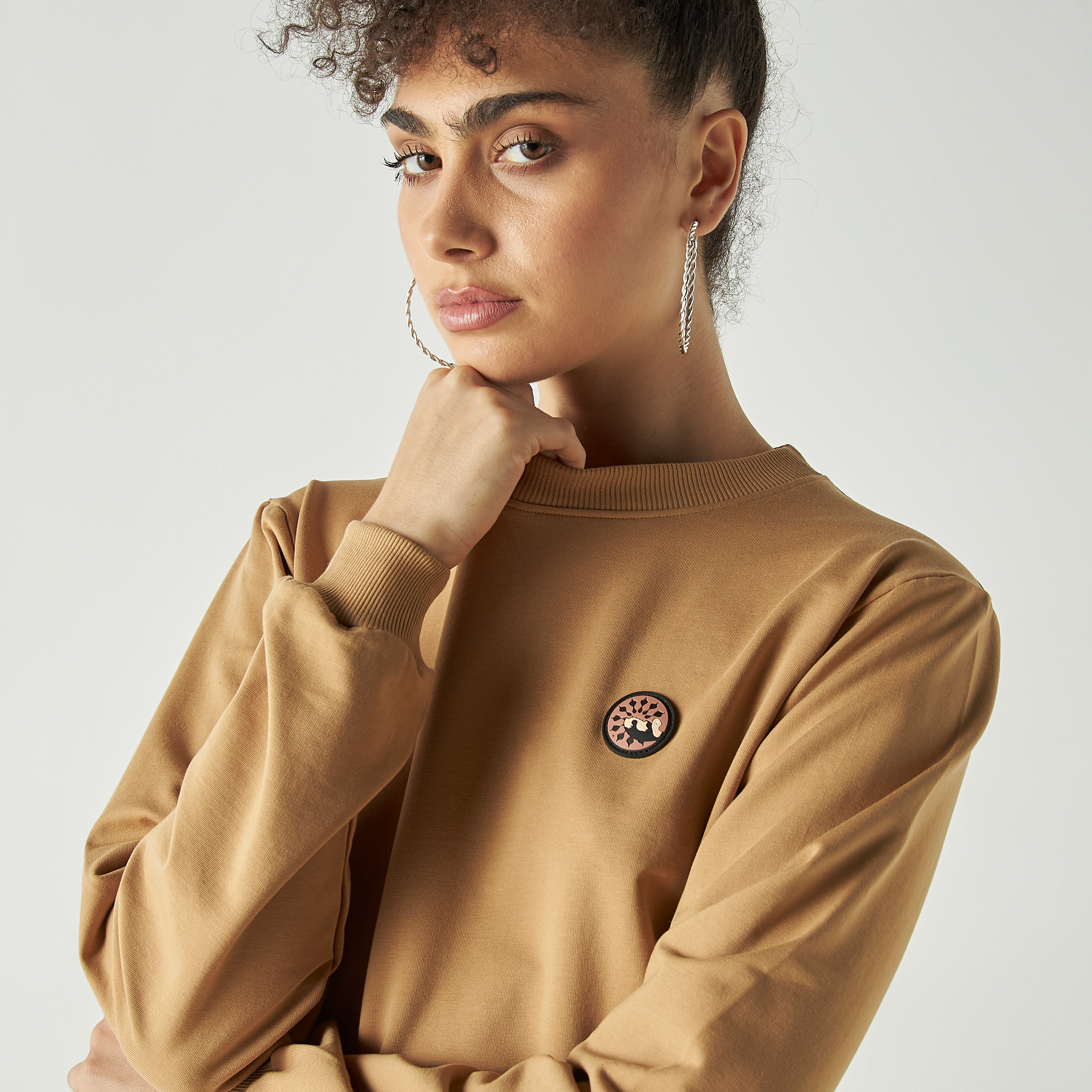 Pangolin Yellow StrataTech Sweatshirt-women-winterwear-hoodiesandsweatshirts-sweatshirts-image-11