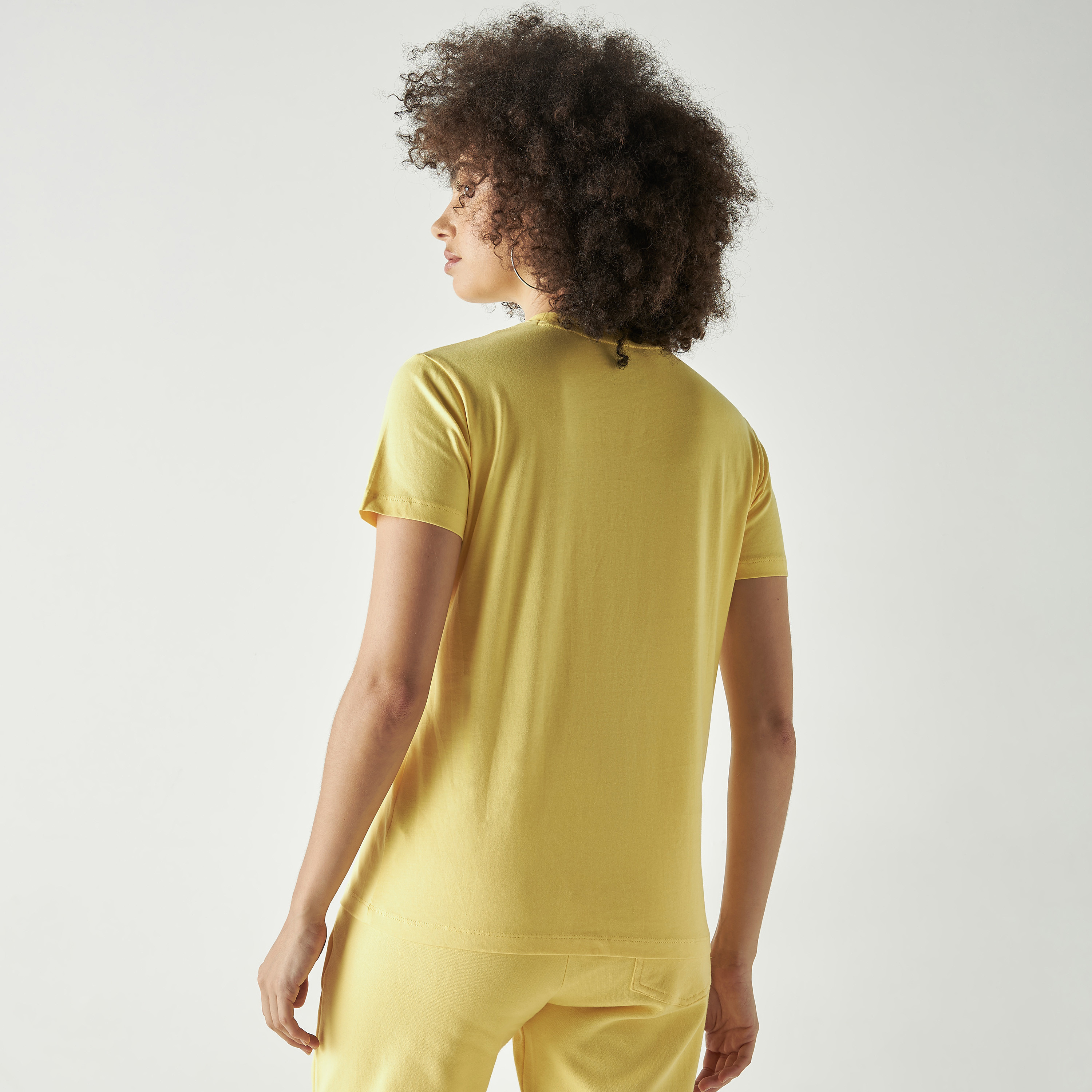 Pangolin Yellow Sienna T-Shirt-women-clothing-tshirts-image-4