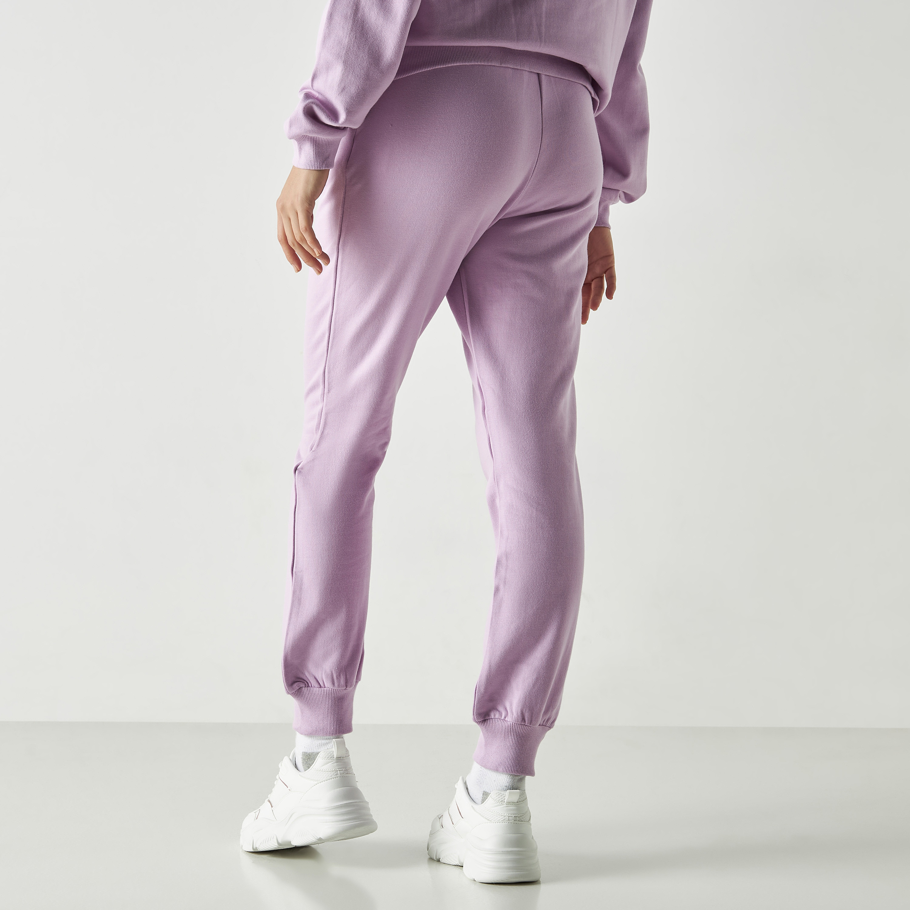 بنطلون رياضي من بنجولين نبولي باللون الرمادي-women-clothing-bottoms-joggers-image-9