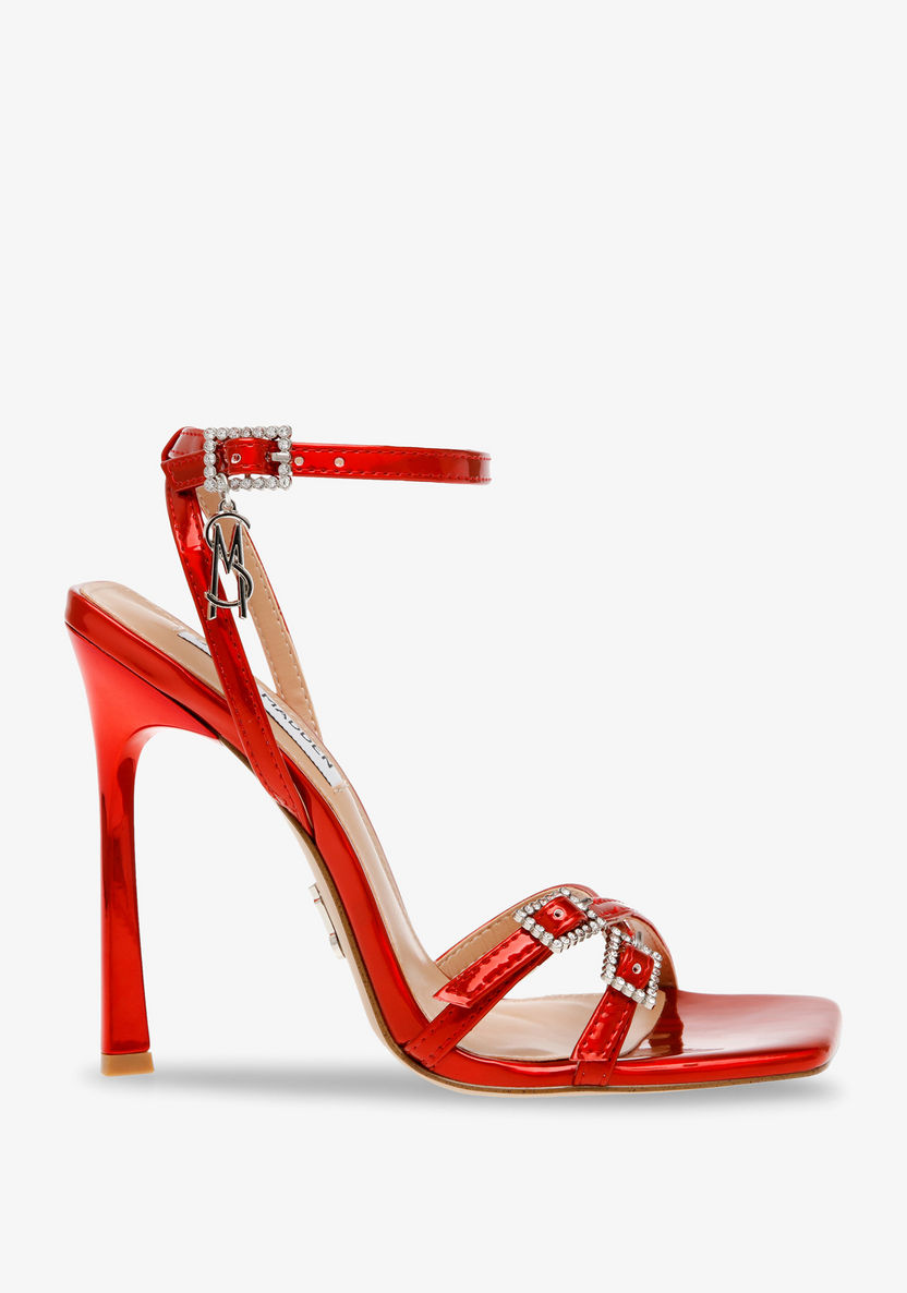 Buy Women's Steve Madden Women's Embellished Stiletto Heel Sandals with ...