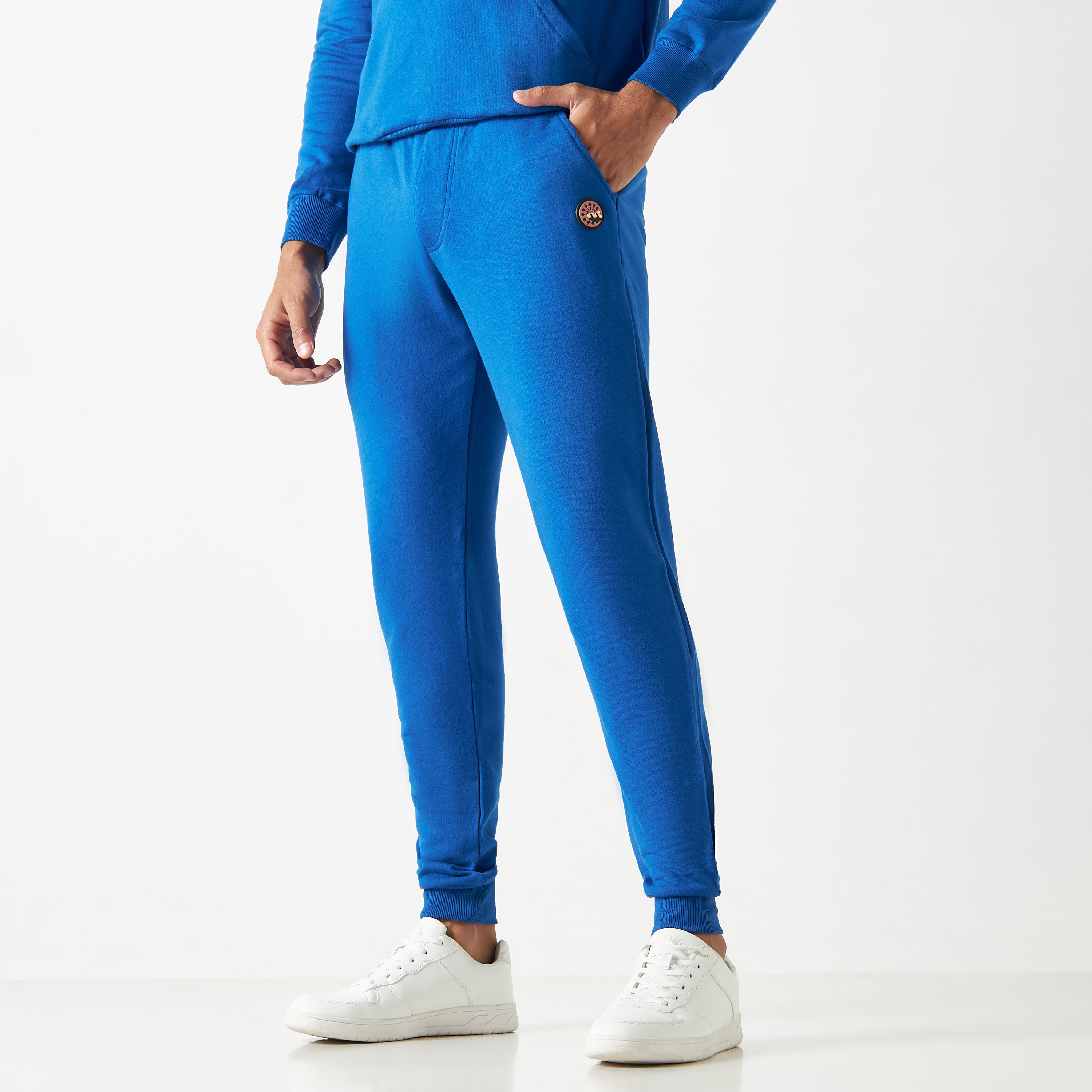 Pangolin Blue Napoli Hoodie and Track Pants Co-Ord-men-clothing-coordsets-image-4