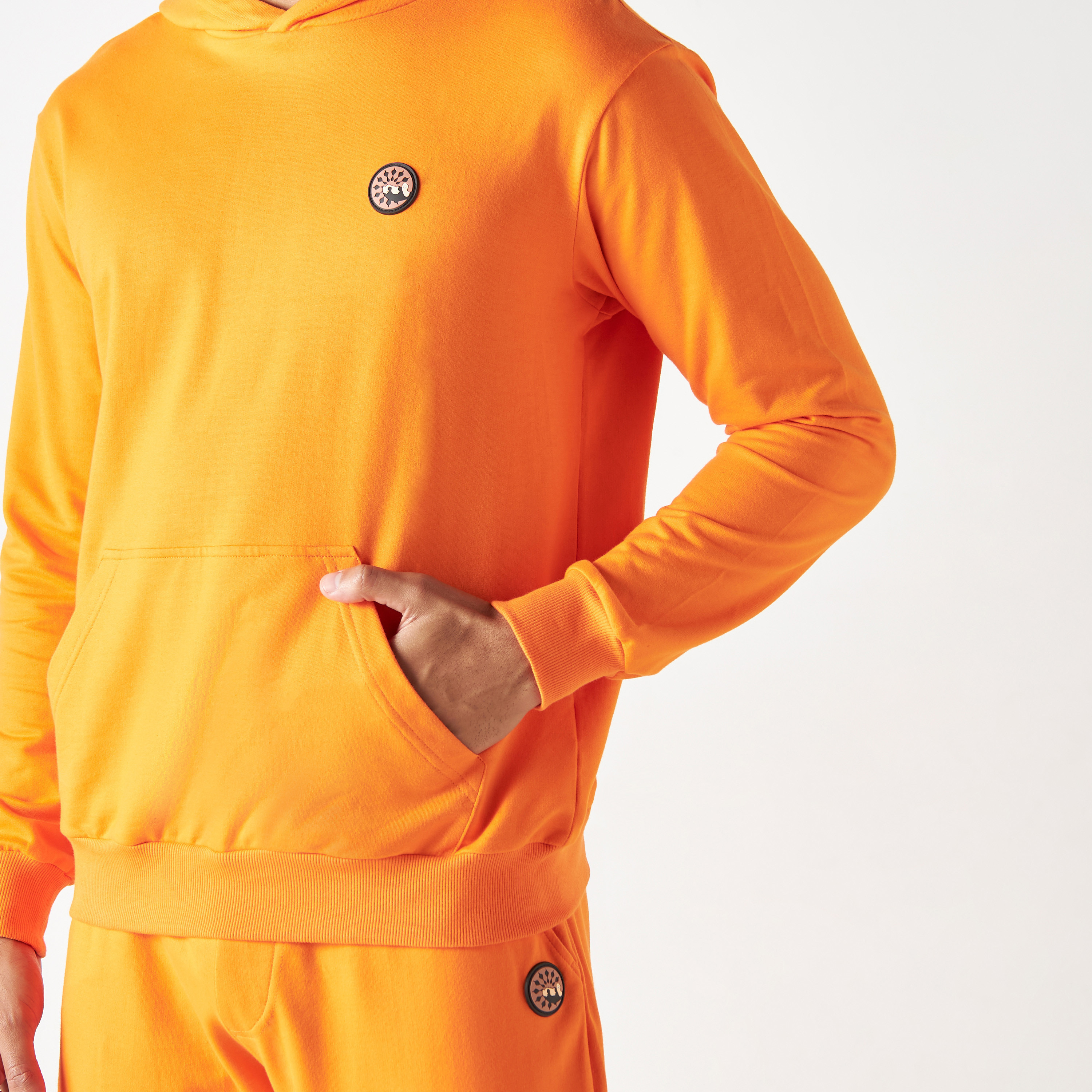 Pangolin Pink StrataTech Hoodie and Shorts Co-Ord-men-clothing-coordsets-image-7