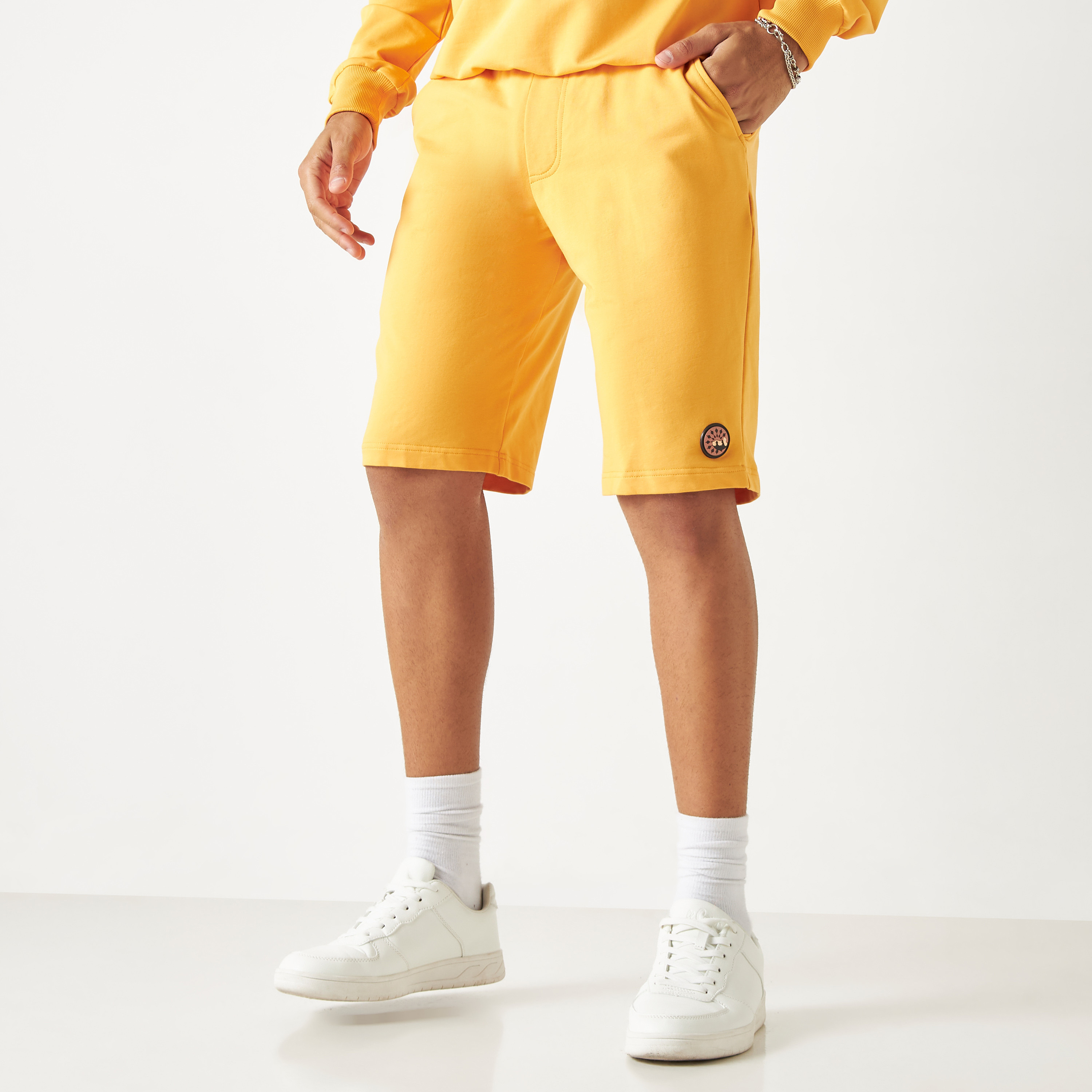 Pangolin Pink StrataTech Hoodie and Shorts Co-Ord-men-clothing-coordsets-image-1