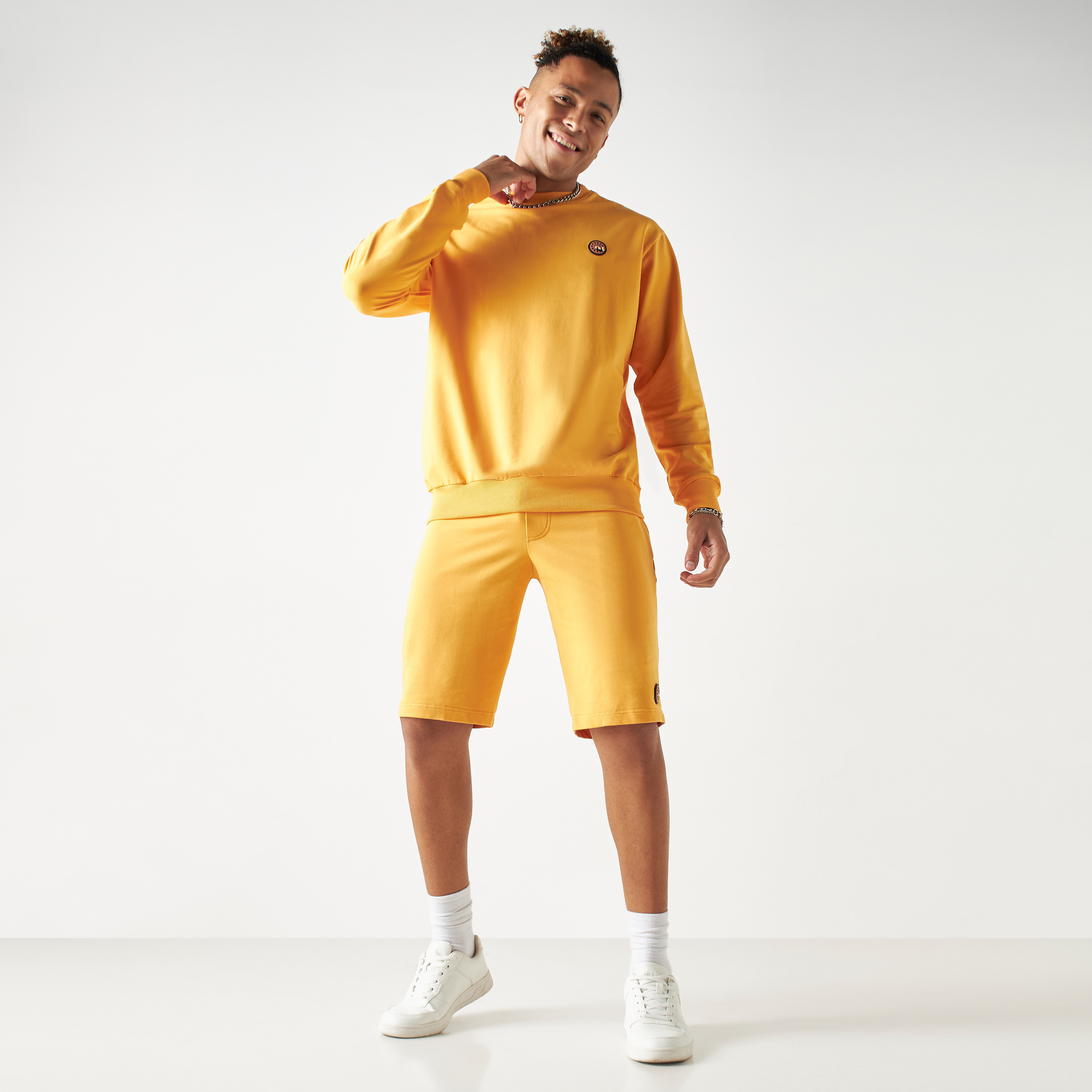 Pangolin Pink StrataTech Hoodie and Shorts Co-Ord-men-clothing-coordsets-image-3